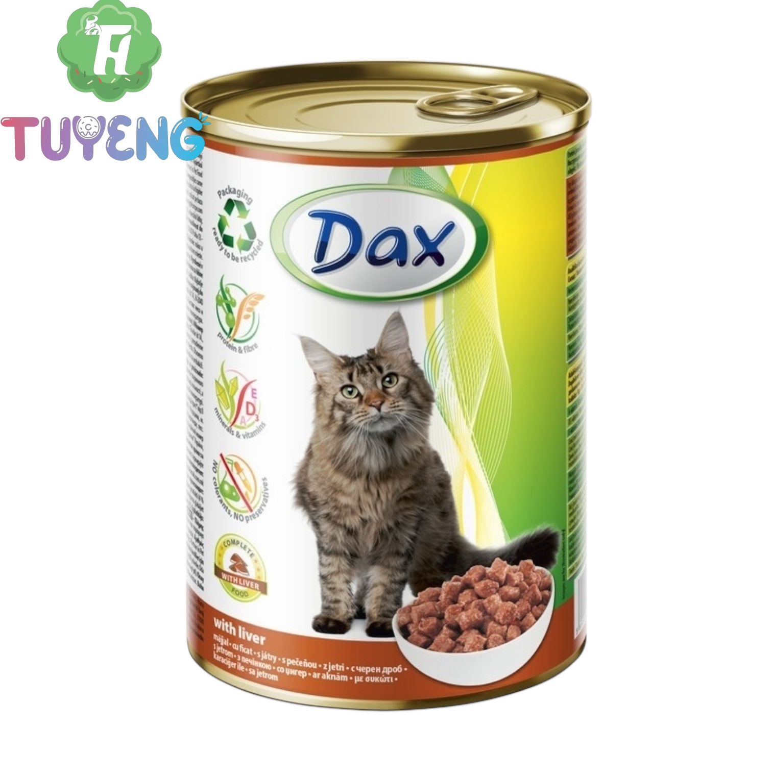 Dax 415 g Kousky Kočka Játra