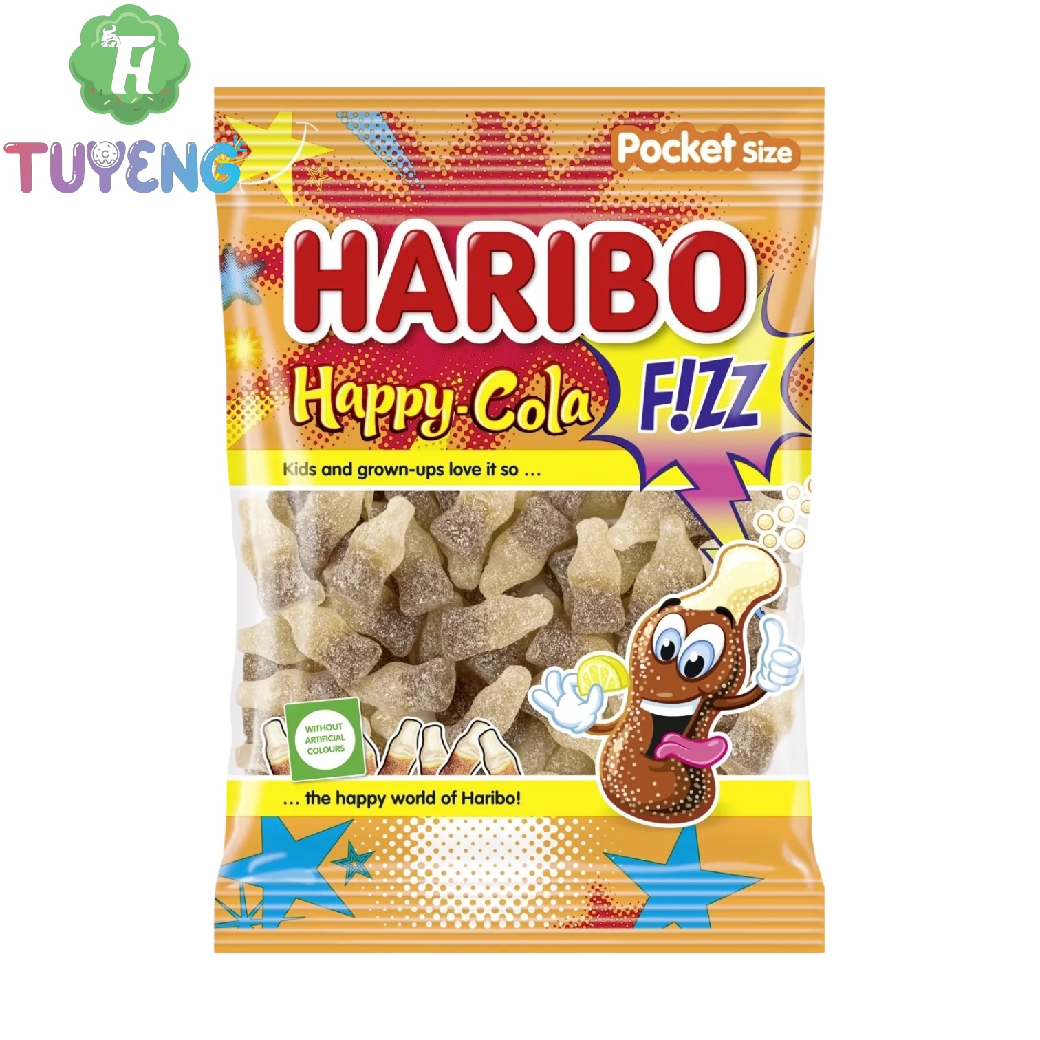 Haribo Happy Cola Fizz 80 g