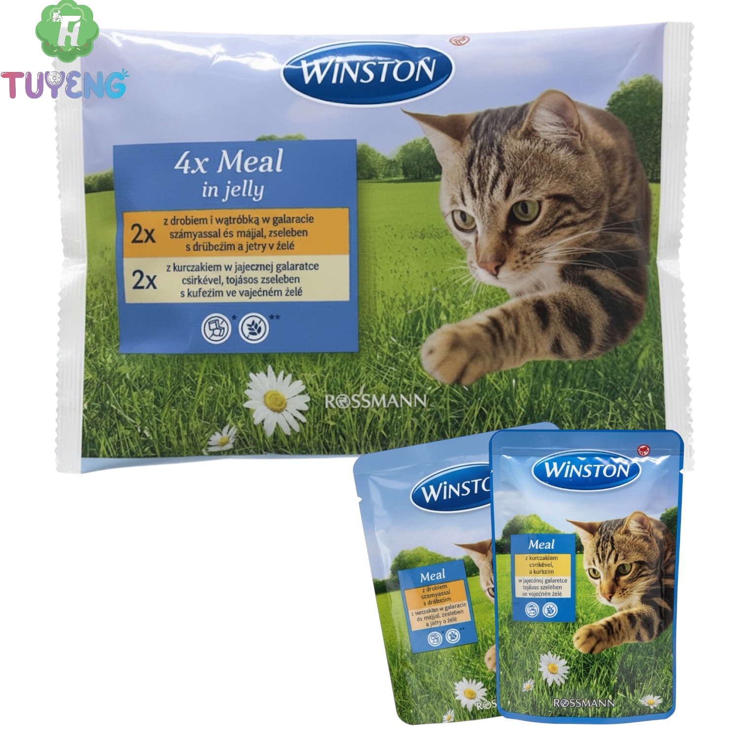 Winston Meal In Jelly Chicken, Poultry 100 g
