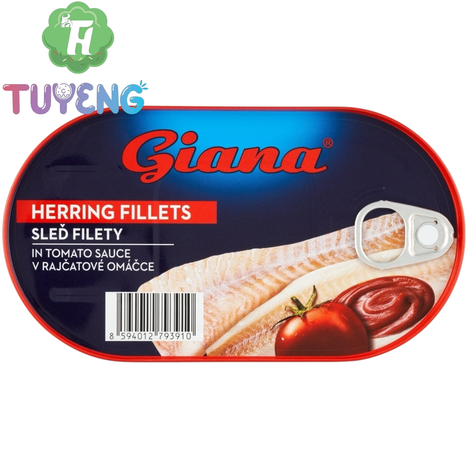Giana Sleď filety v rajčatové omáčce 170 g