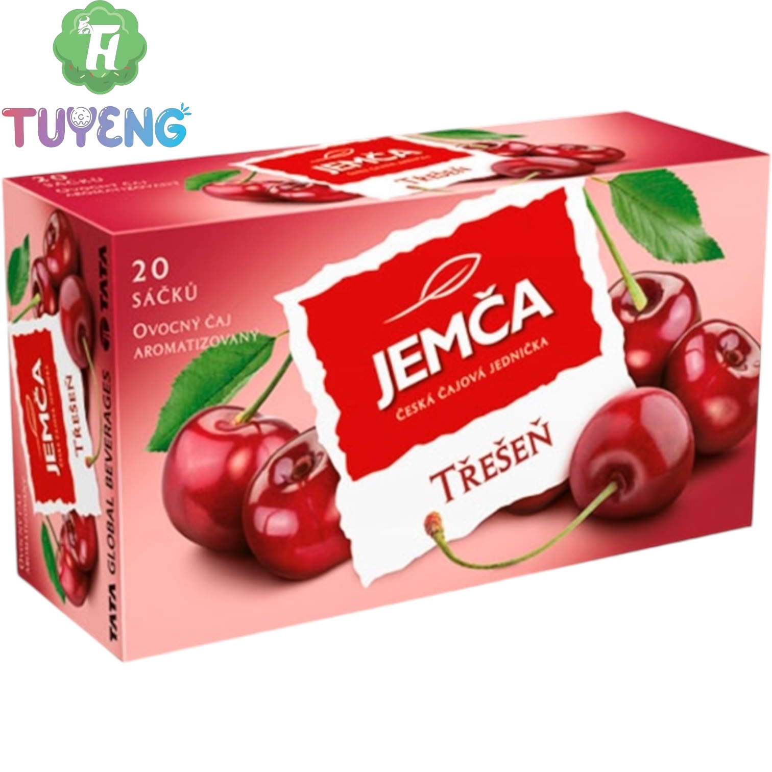 JEMČA Ovocný Čaj Třešeň 20×2 g