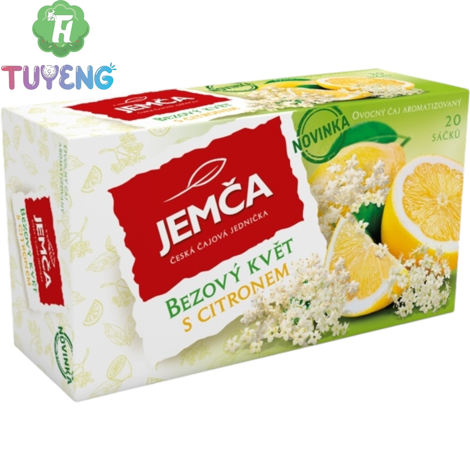Jemča Bezový květ s citrónem ovocný čaj 20 x 2 g