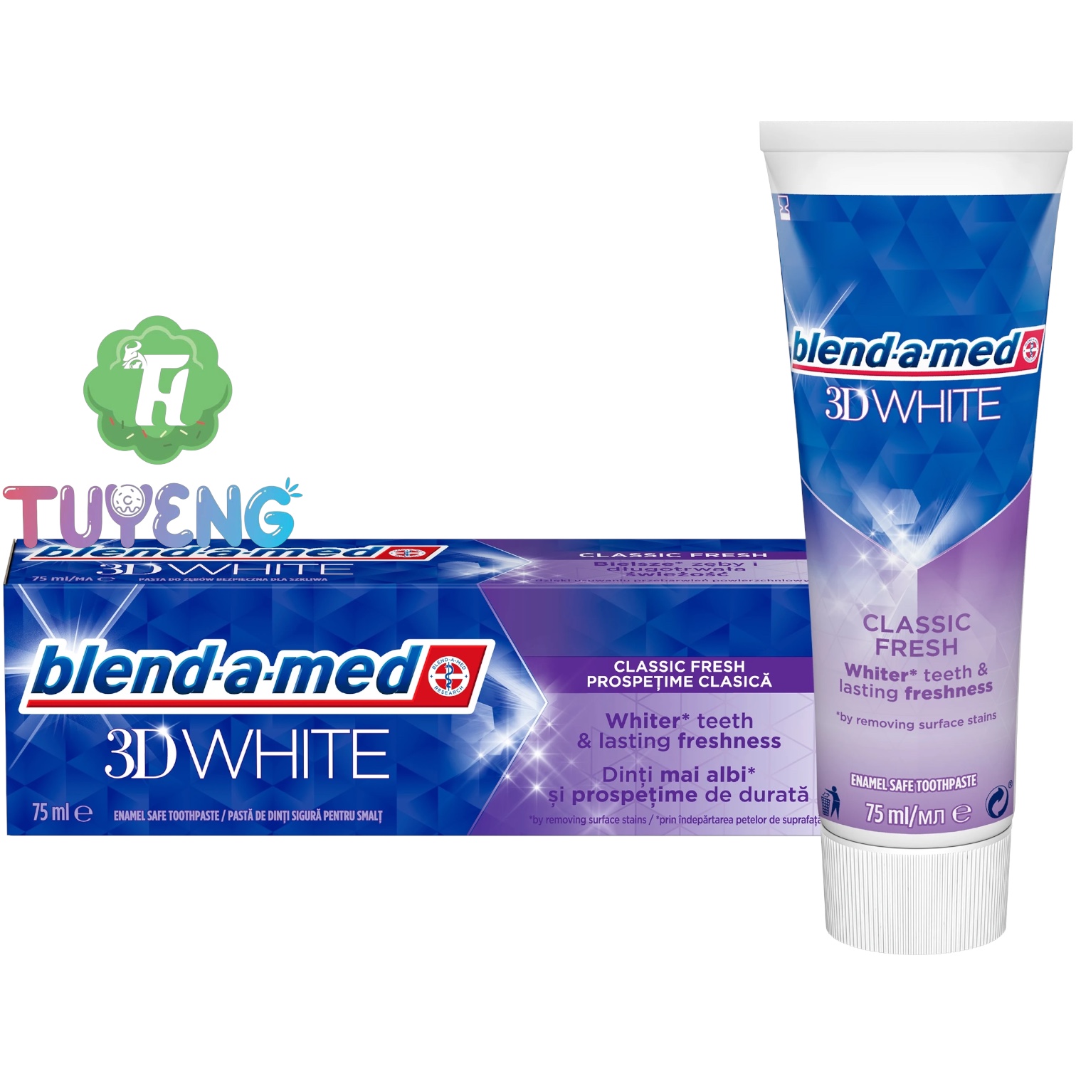 BLEND-A-DENT 3D White Classic Fresh 75 ml