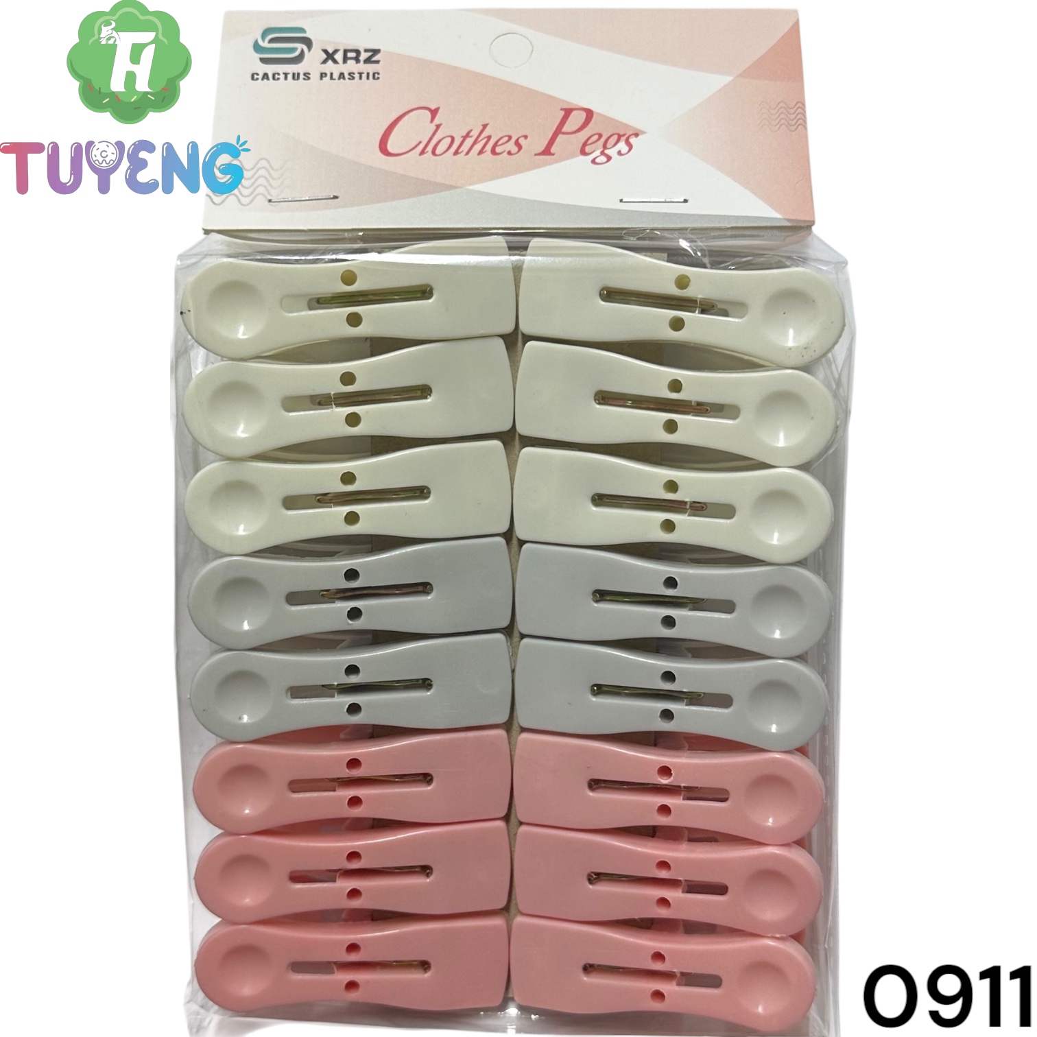 Kolíčky Na Prádlo 6cm 16 ks 911 Mix 1pcs (kep qao)