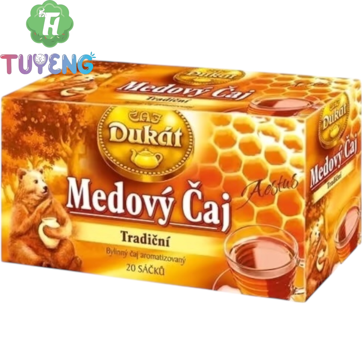 DUKÁT ČAJ Medový Čaj Tradiční 2 g