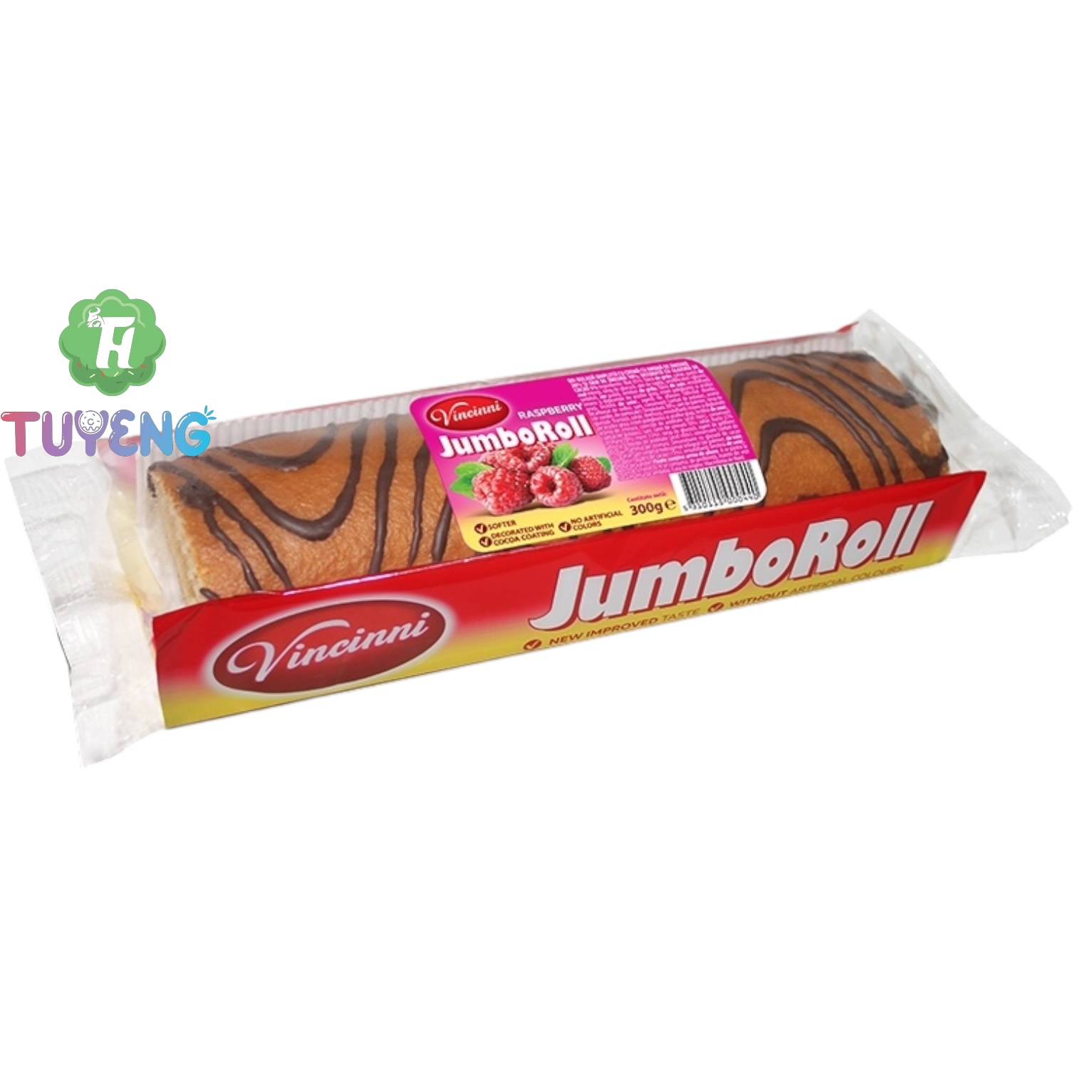 VINCINNI Jumbo Roll Raspberry 300 g