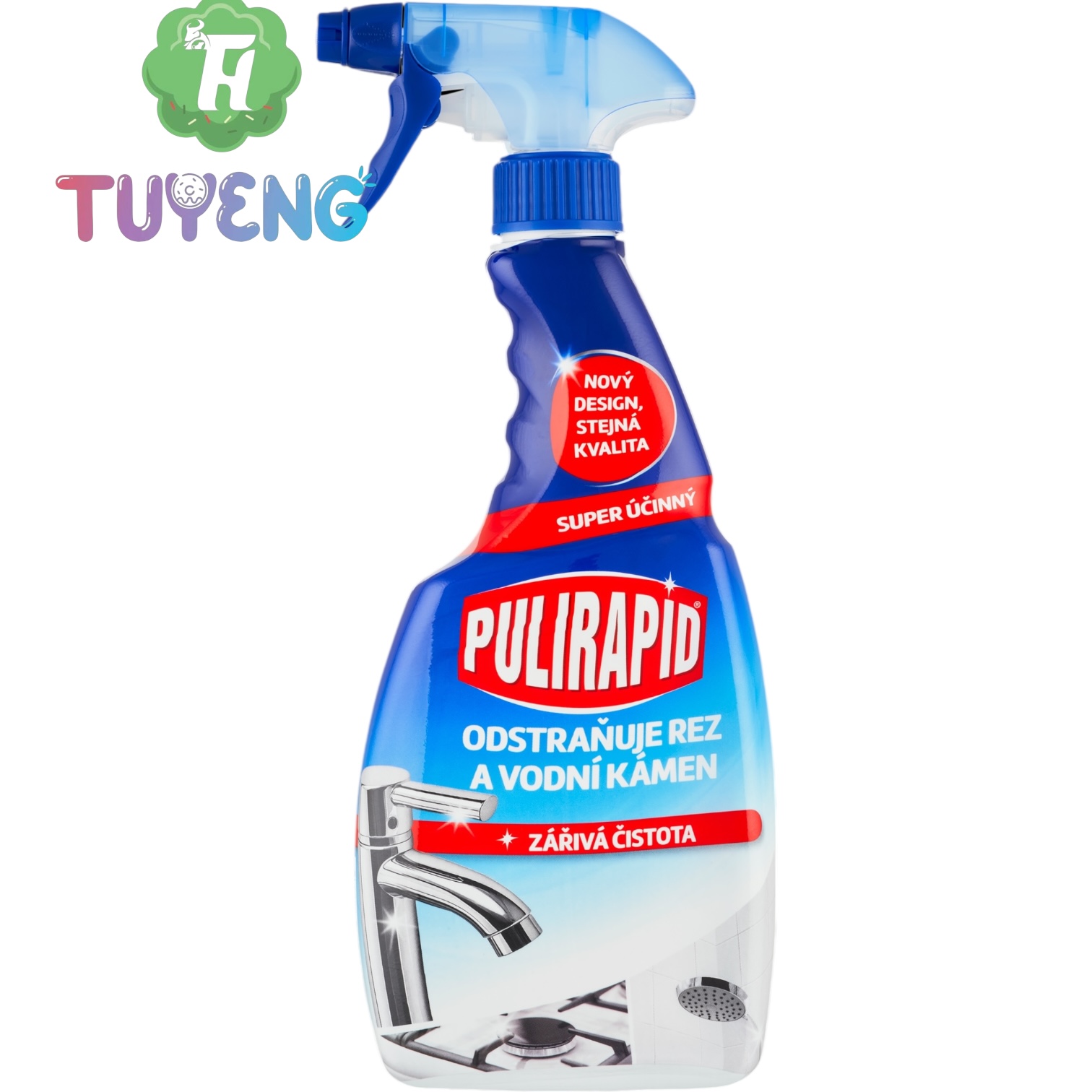 PULIRAPID Odstraňuje Rez A Vodní Kámen 500 ml