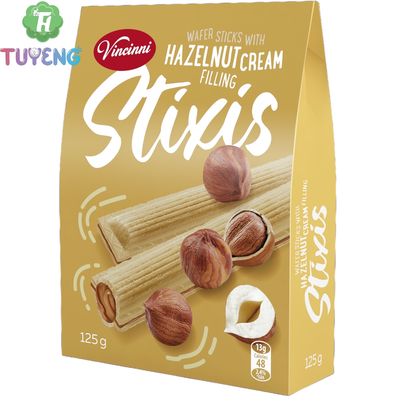 VINCINNI Stixis Hazelnut Cream 125 g
