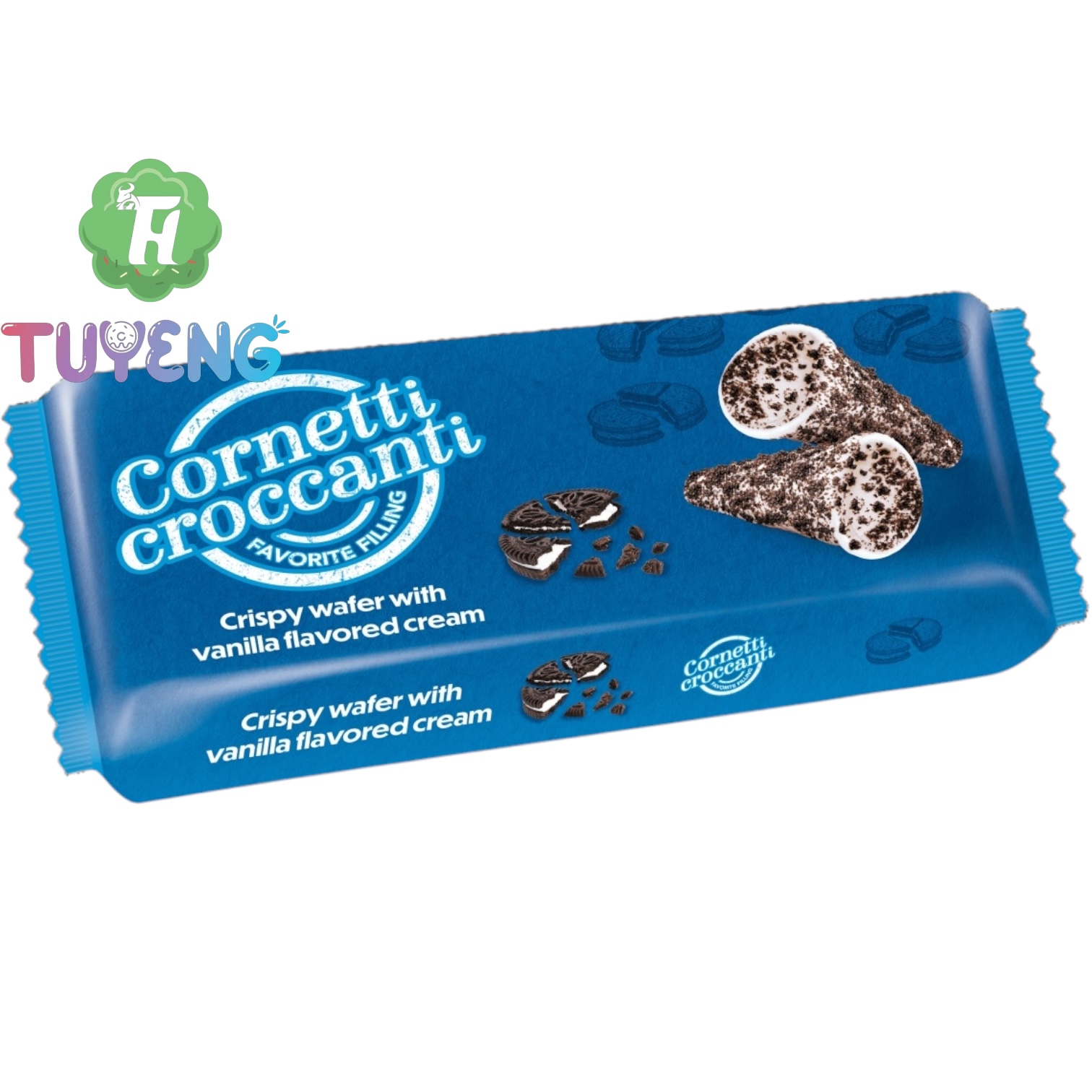 Cornetti Croccanti With Vanilla Cream 100 g