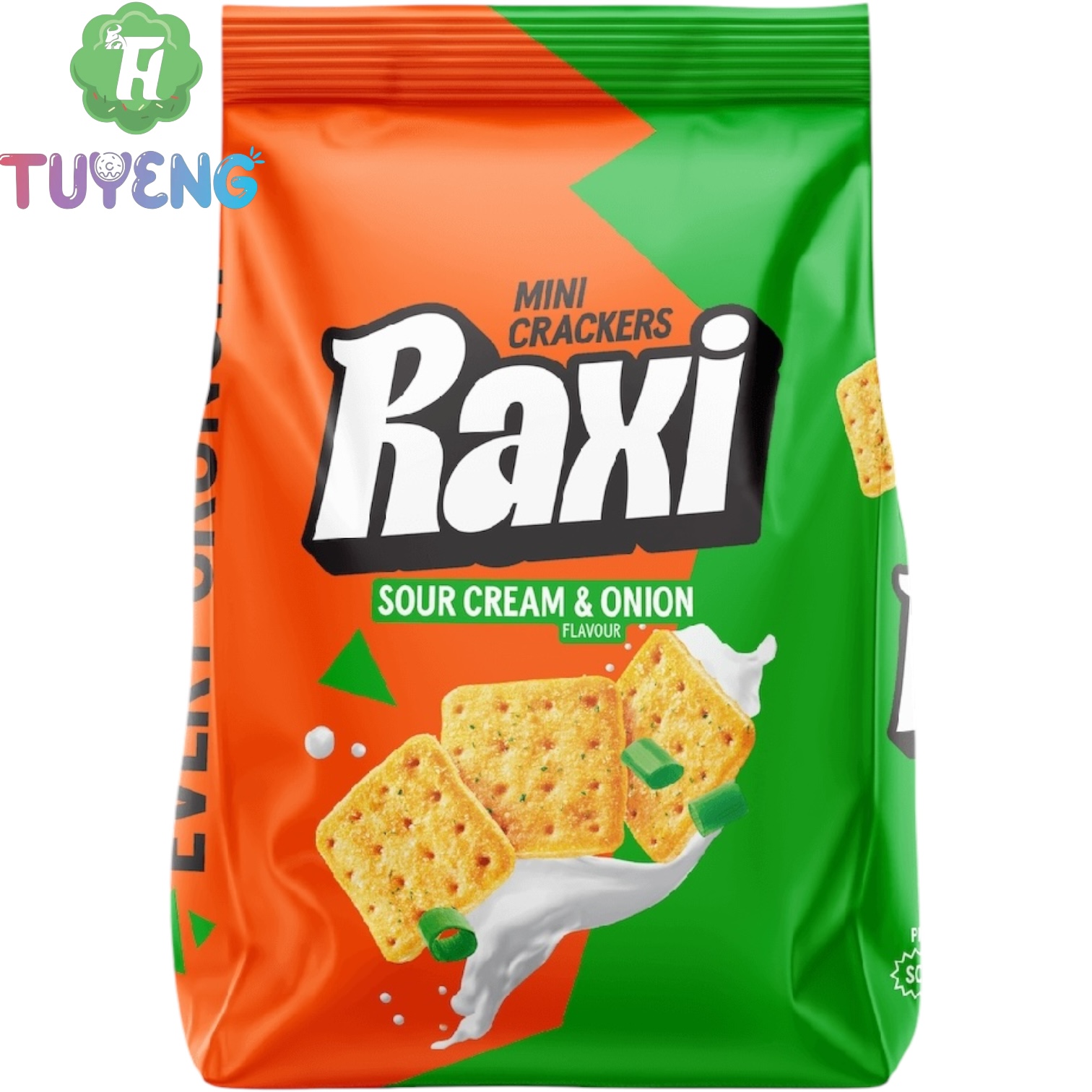 RAXI Mini Crackers Sour Cream&Orion 18x100g - TuyenG