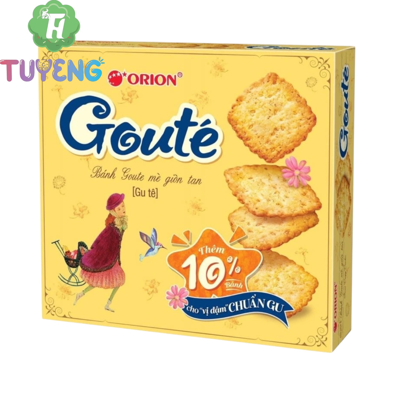 ORION Gouté Bánh Mè Giòn Tan 8×316,8 g