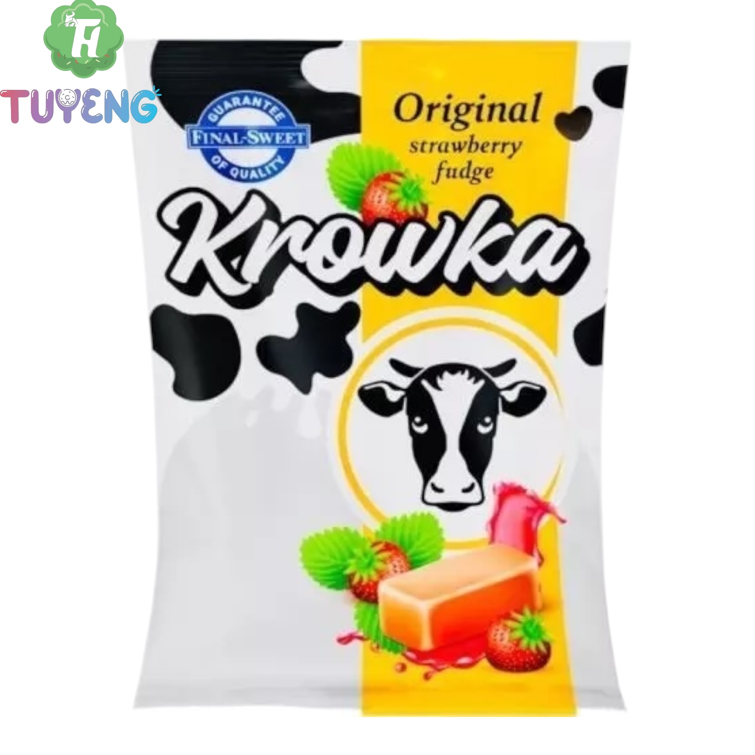 KROWKA Original Strawberry Fudge 100 g