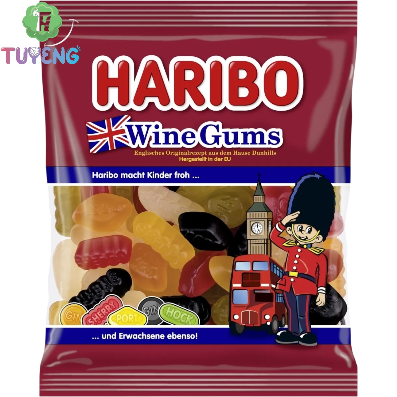Haribo Wine Gums 175 g