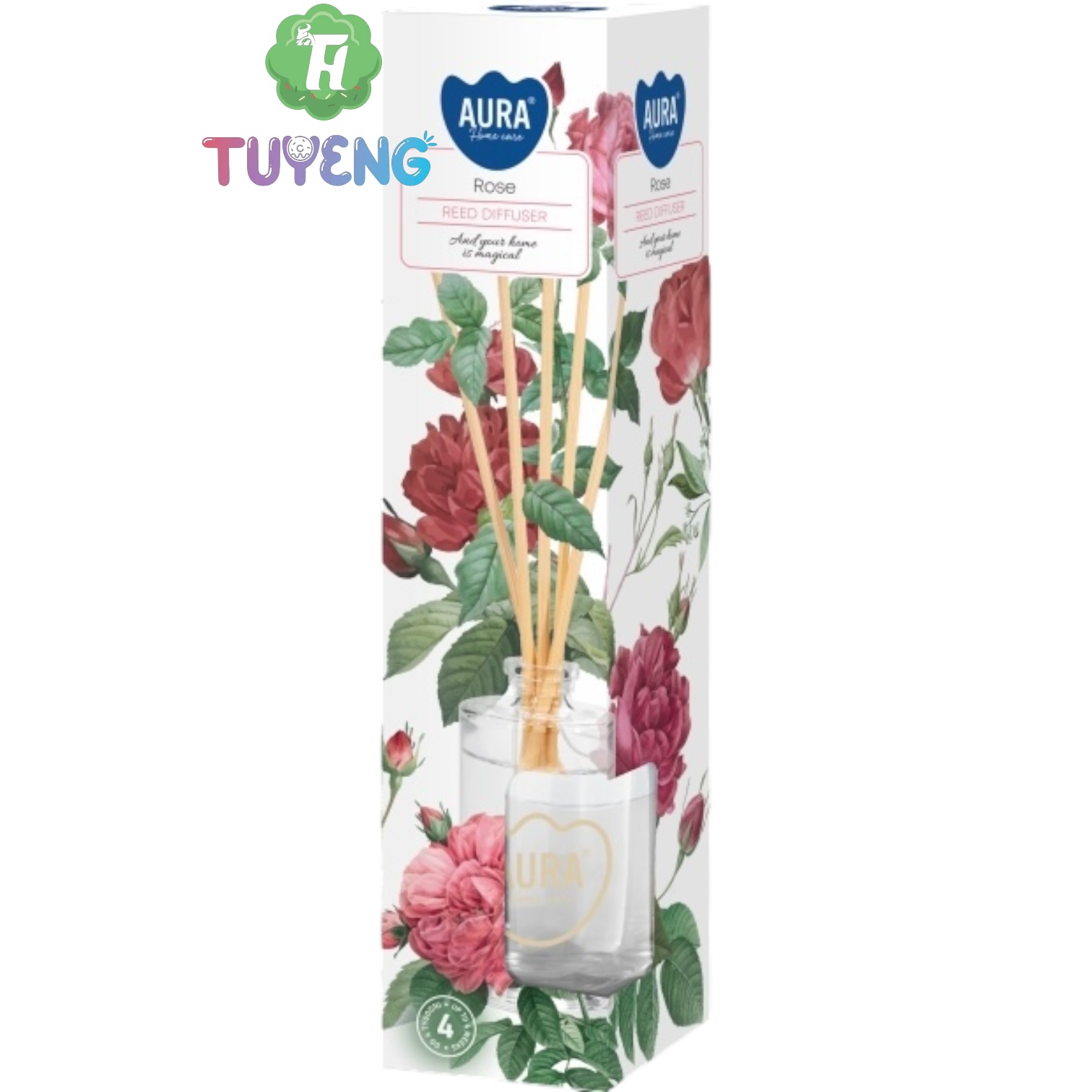 AURA dz45-78 Vonné Tyčinky Rose 45 ml (Bispol)
