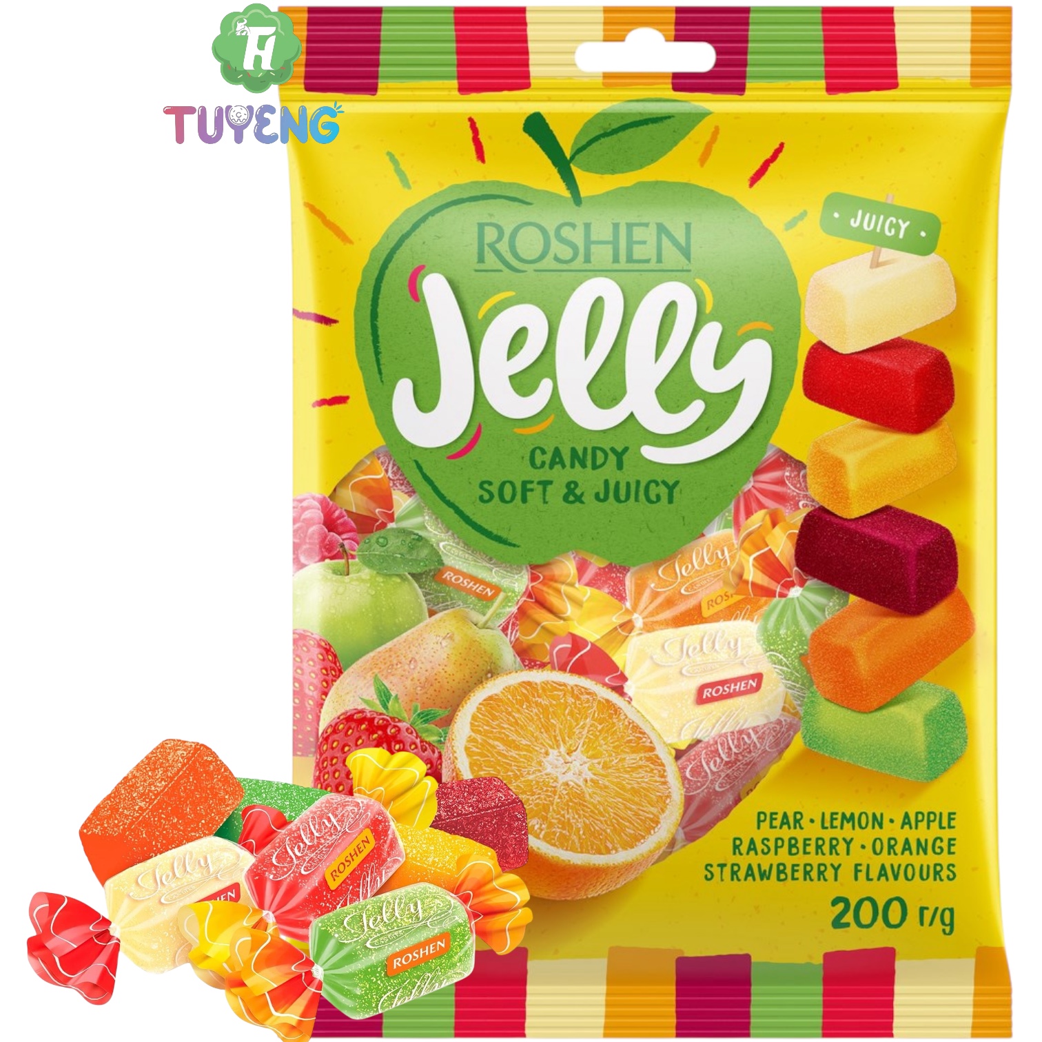 ROSHEN Jelly Candy Soft&Juicy 200 g