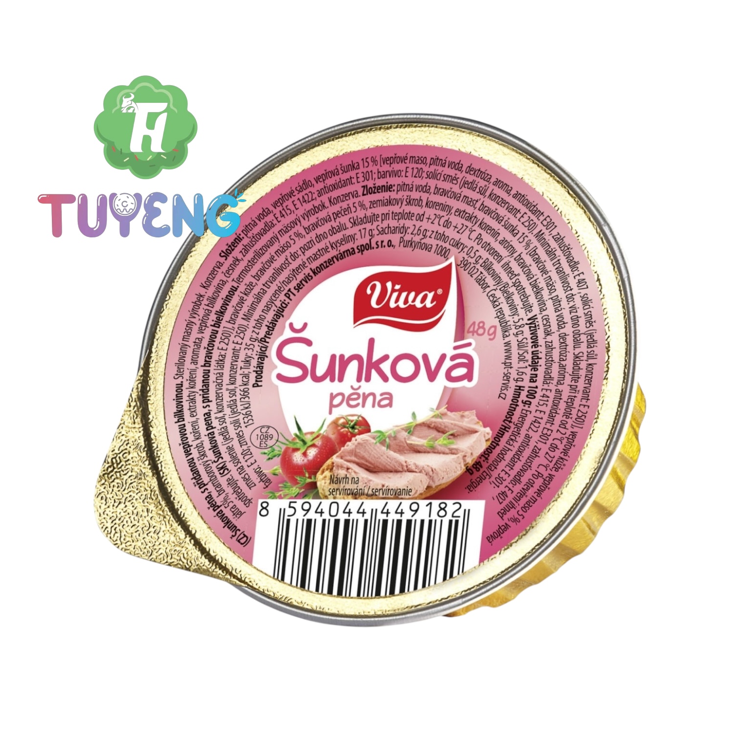 VIVA 48 g Šunková Pena