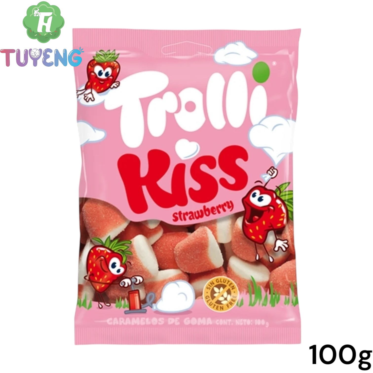 TROLLI Kiss Strawberry 100 g