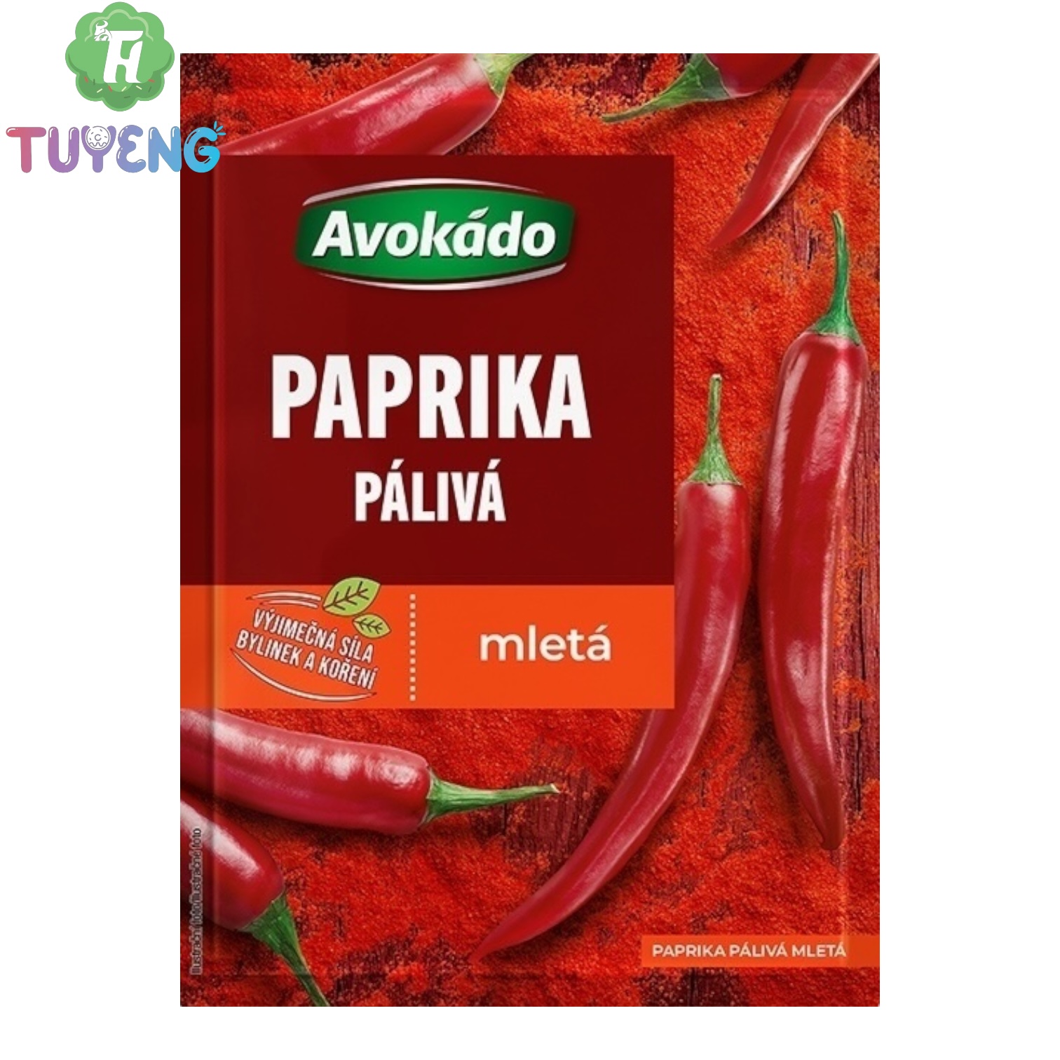 AVOKÁDO Paprika Pálivá Mletá 32 g