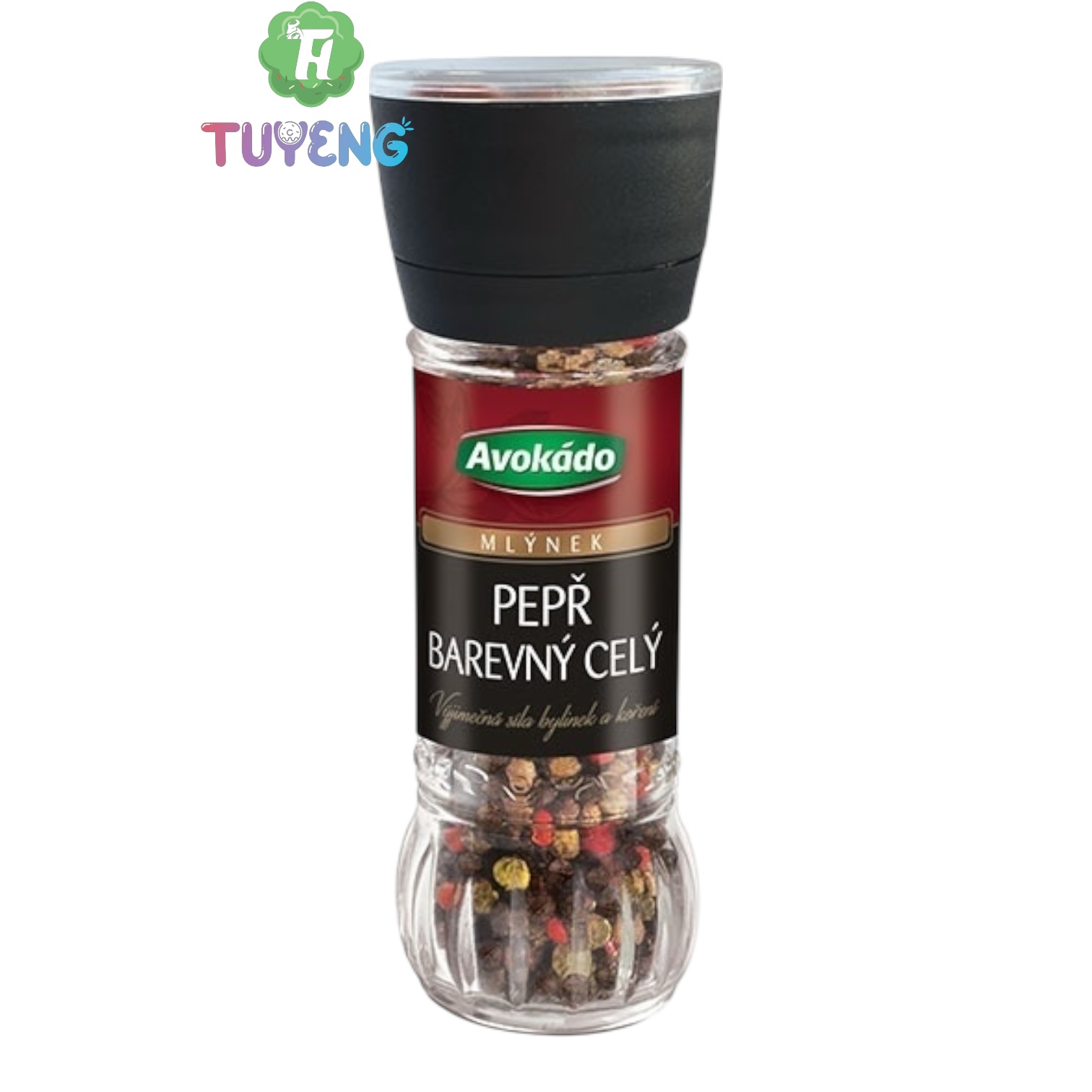 AVOKÁDO Mlýnek Pepř Barevný Celý 40 g