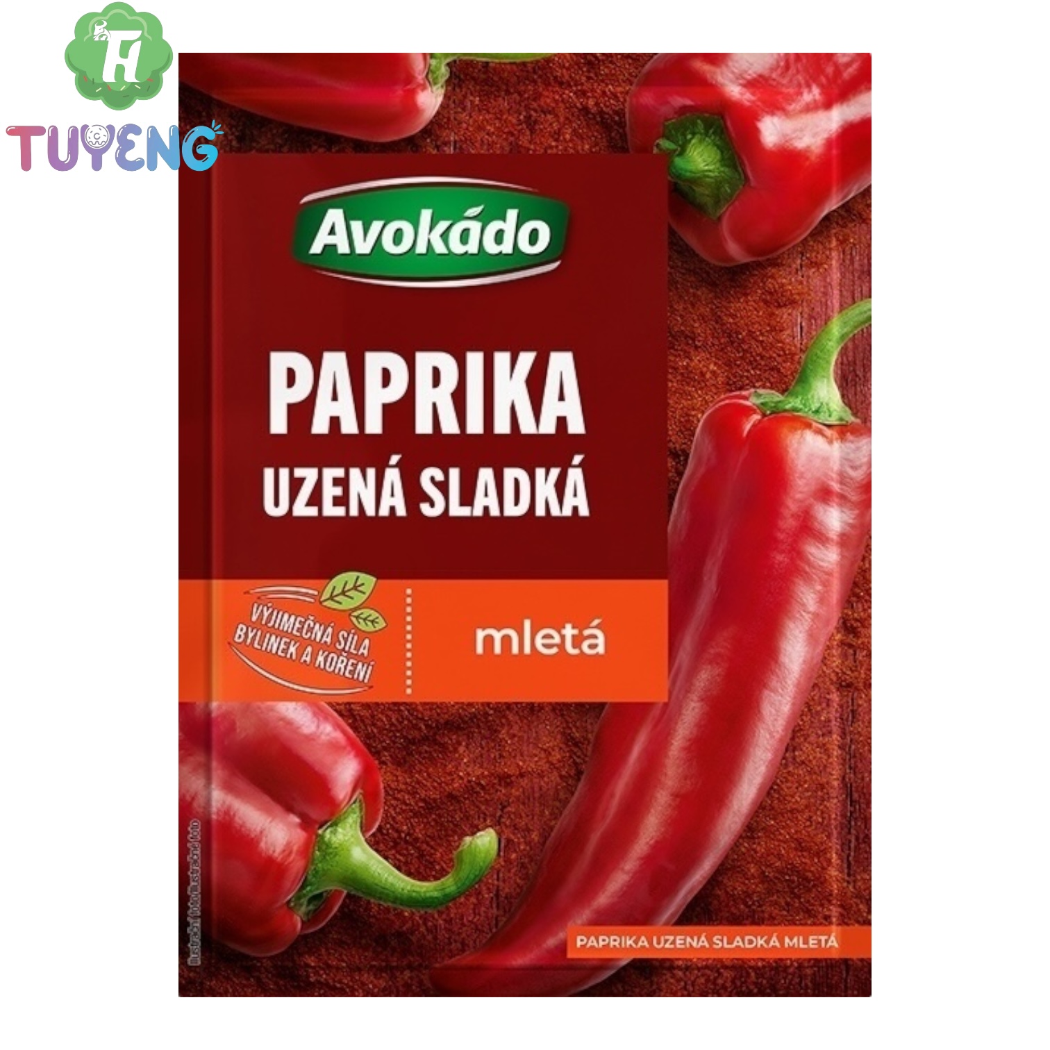 AVOKÁDO Paprika Uzená Sladká Mletá 20 g