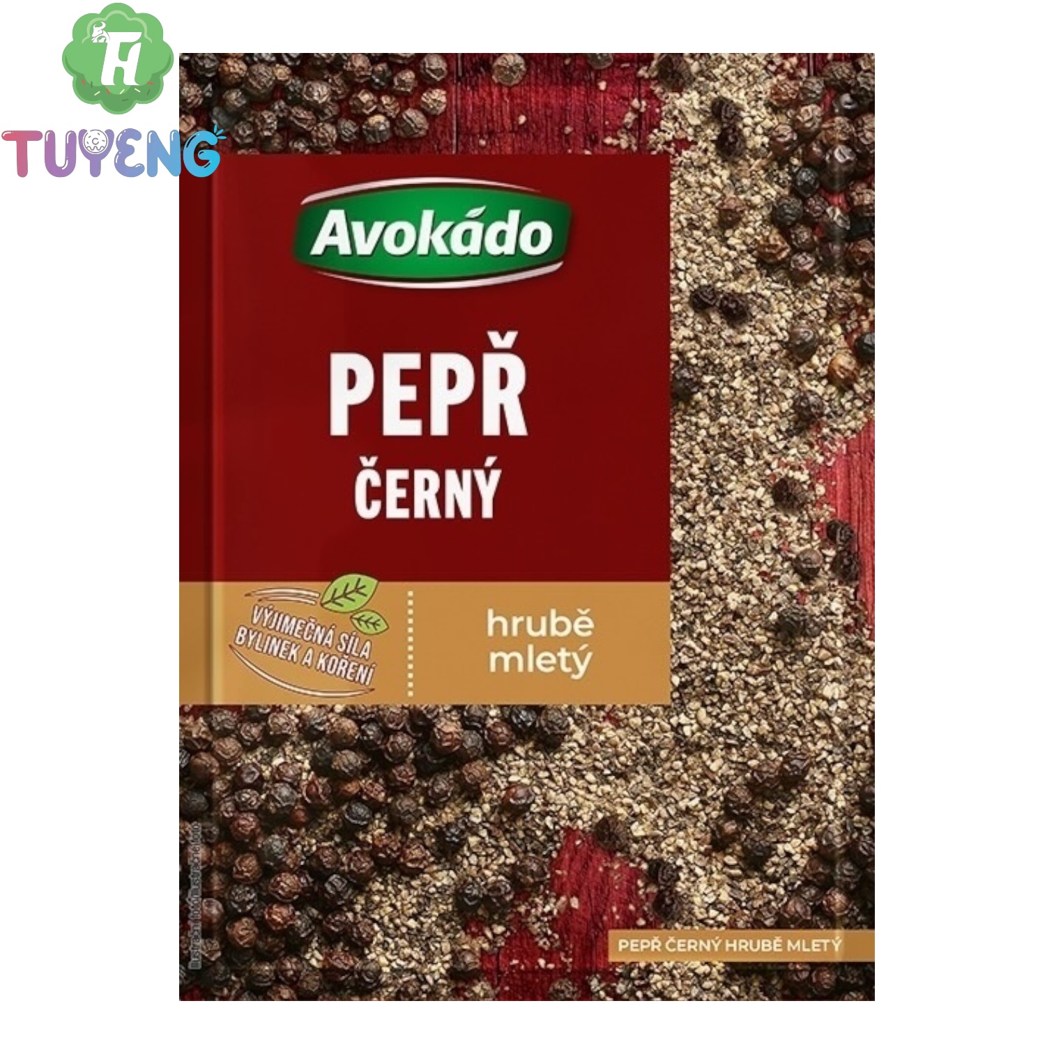 AVOKÁDO Pepř Černý Hrubě Mletý 15 g
