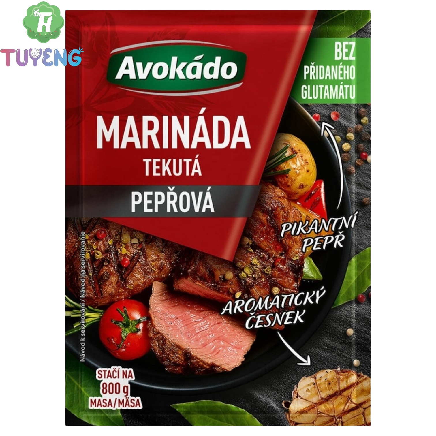 AVOKÁDO Marináda Tekutá Peprová 80 ml