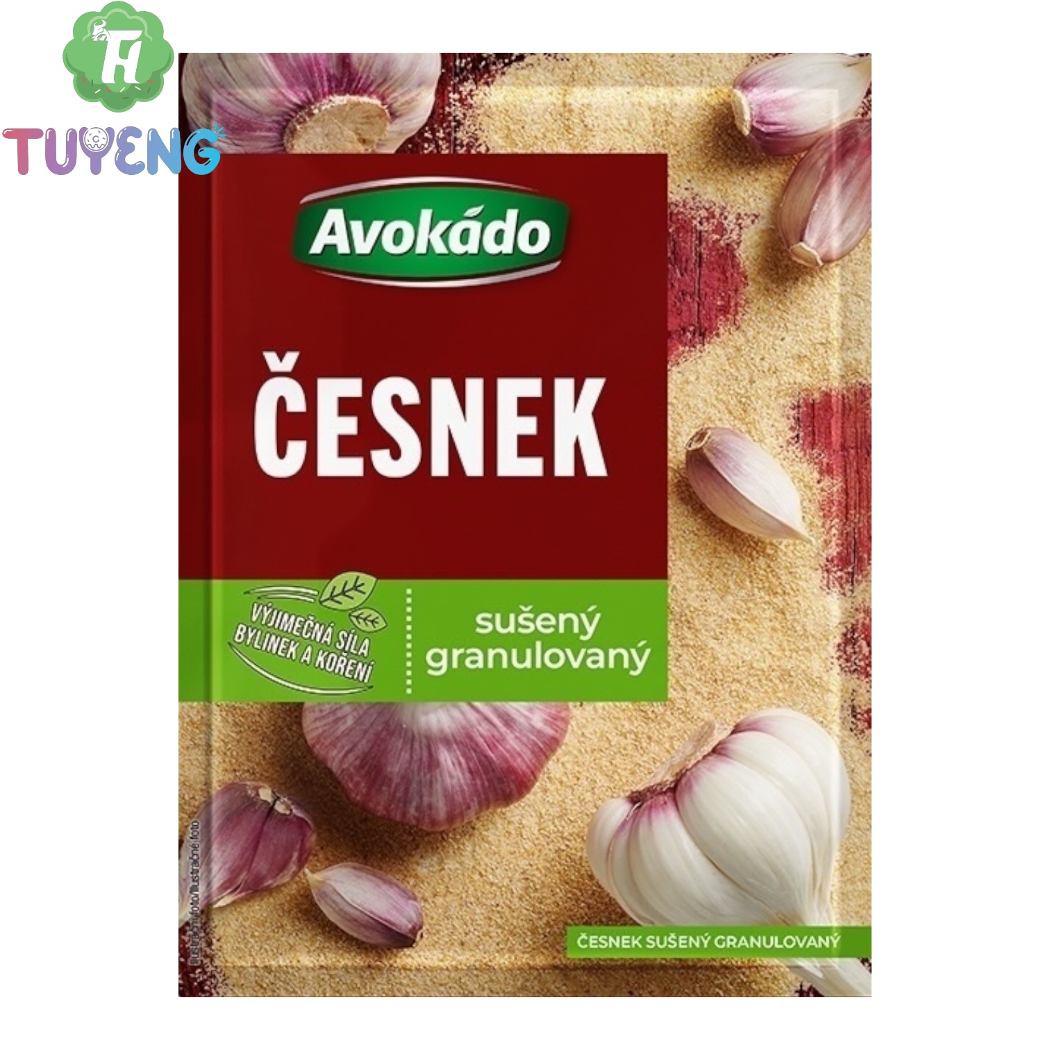 AVOKÁDO Česnek Sušený Granulovaný 30 g