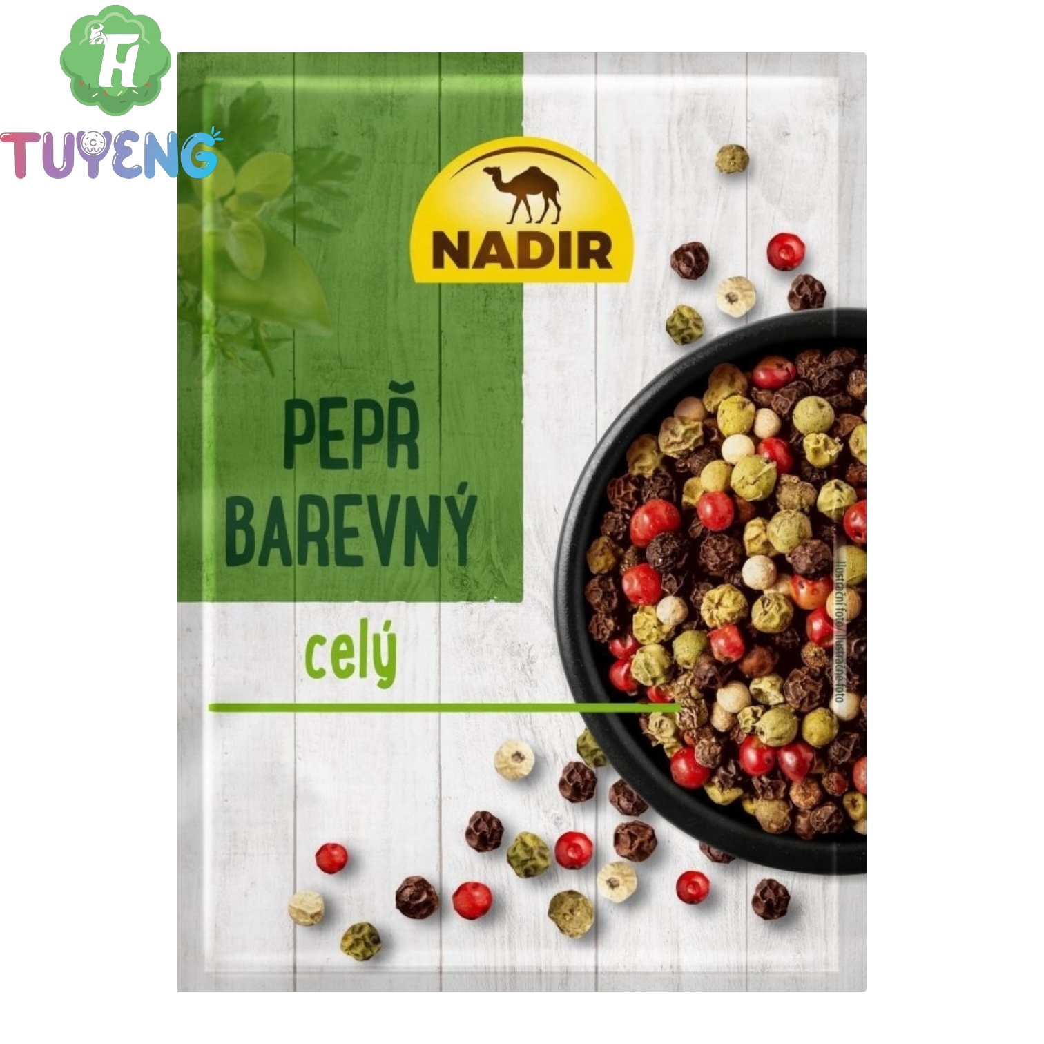 NADIR Pepř Barevný Celý 14 g