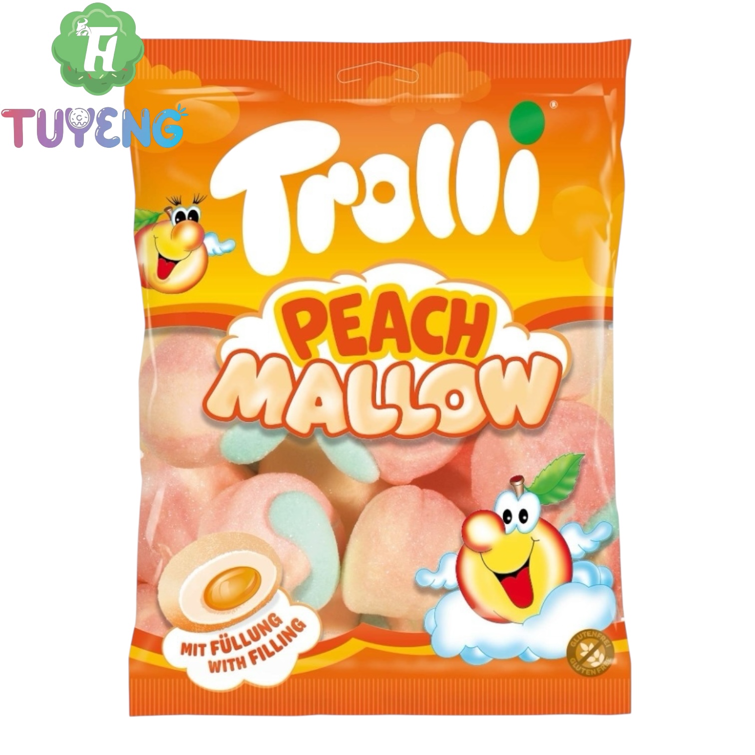TROLLI Mallow Peach 150 g