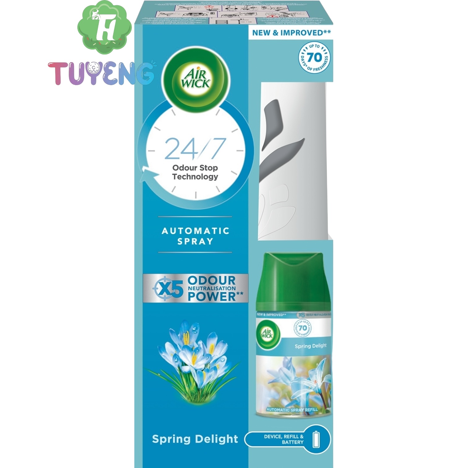 AIRWICK Automatic Spray Spring Delight 250 ml