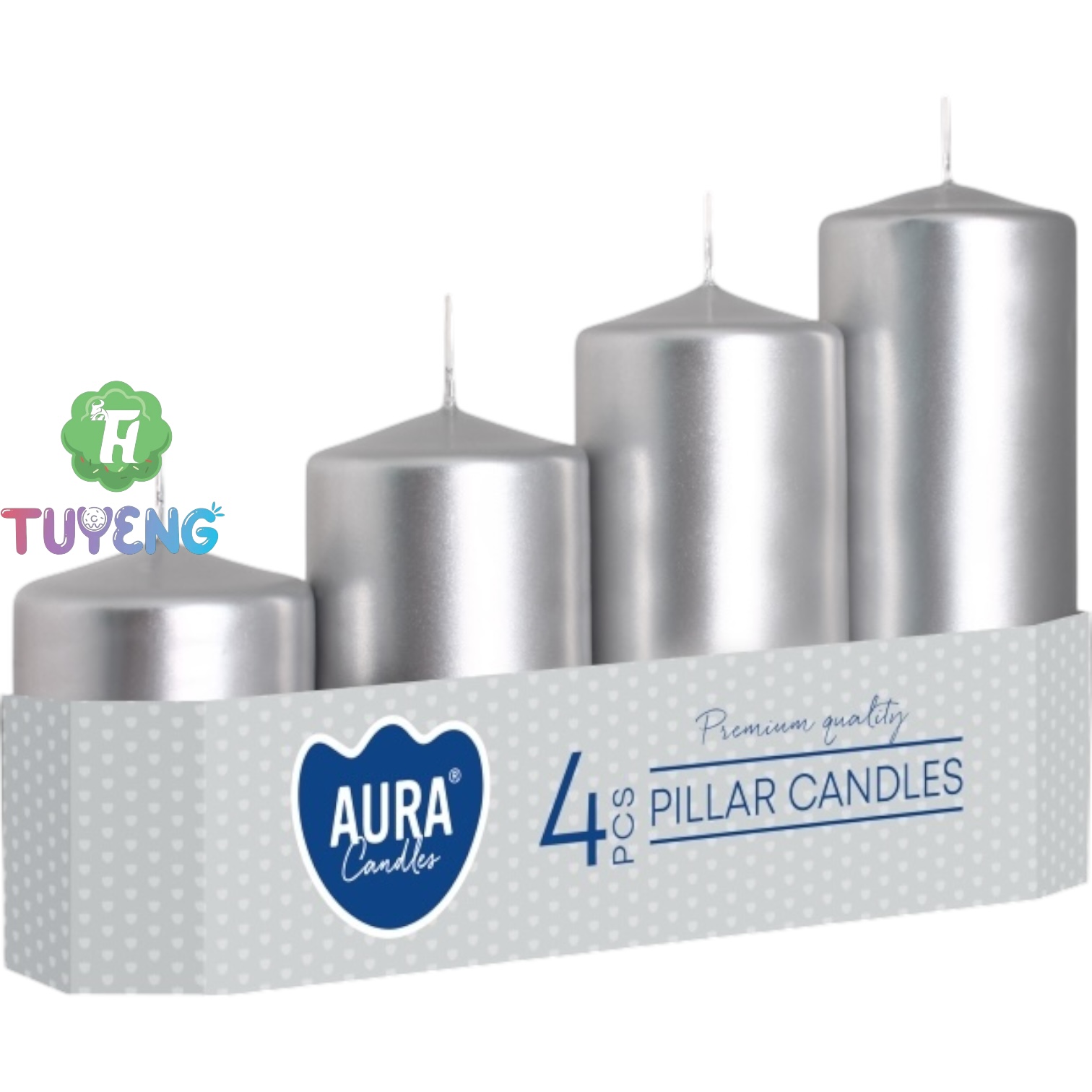 AURA Advent 50/4-271 Stříbrný Metalik 610 g (bispol)