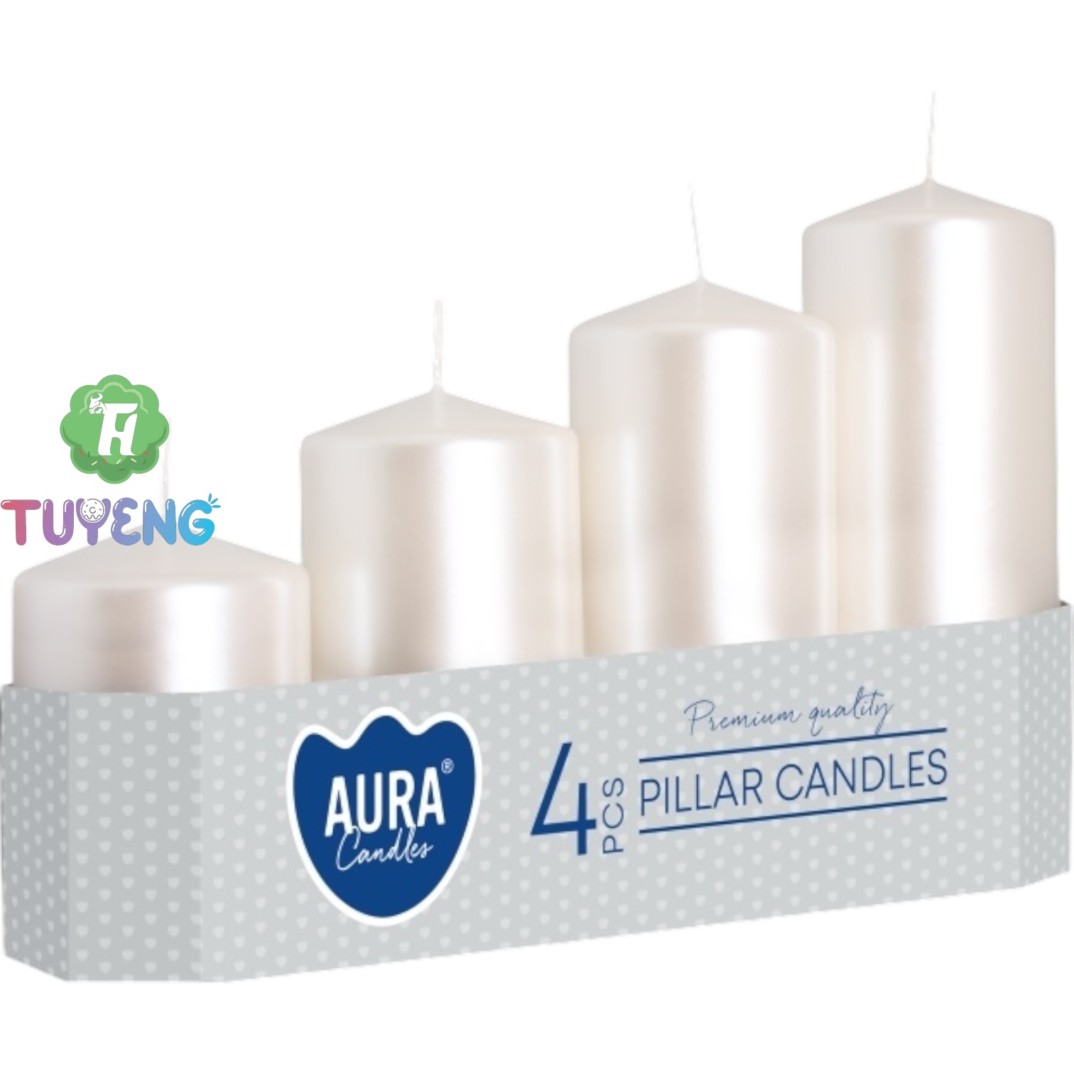 AURA Advent 50/4-190 Bilý Metalik 610 g (bispol)