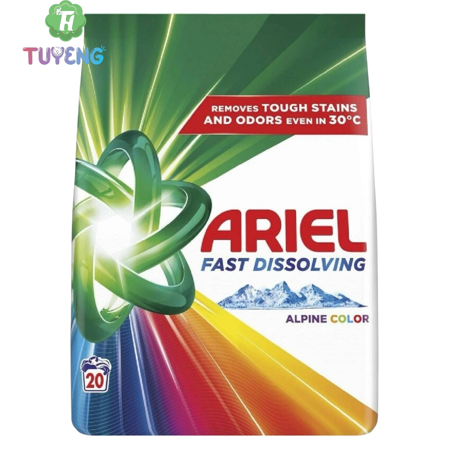 ARIEL Prášek 20PD Alpine Color 12pcs