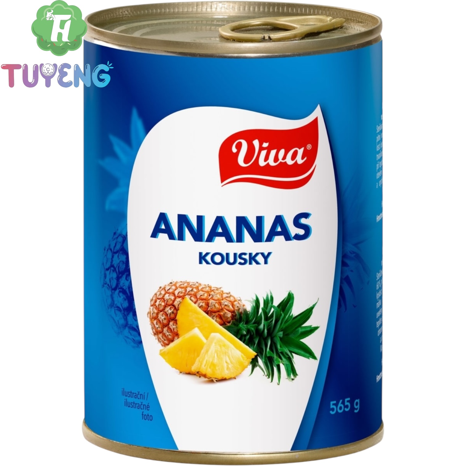 VIVA Ananas Kousky 565 g