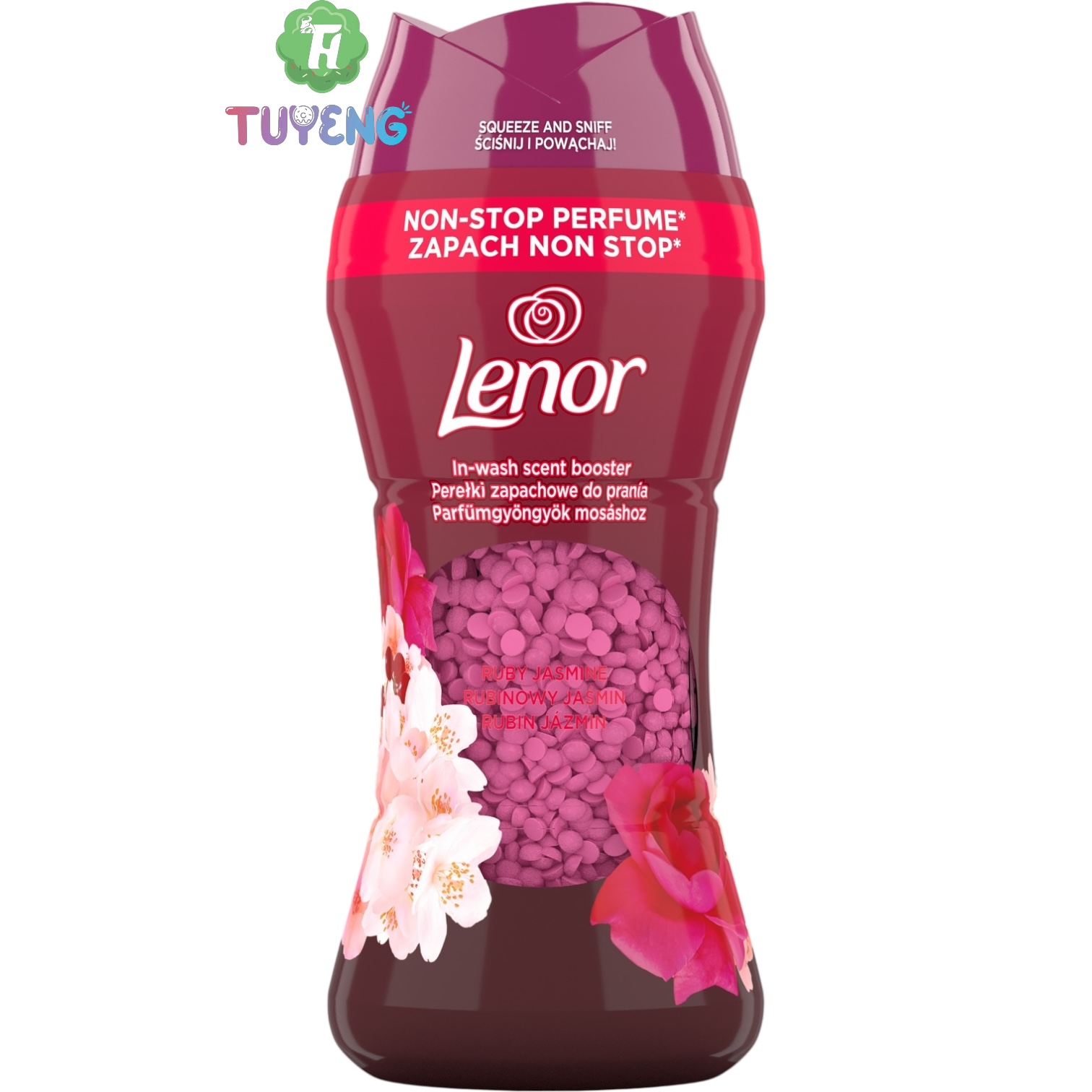 Lenor aviváž perličky Ruby Jasmin 195 g 15 PD