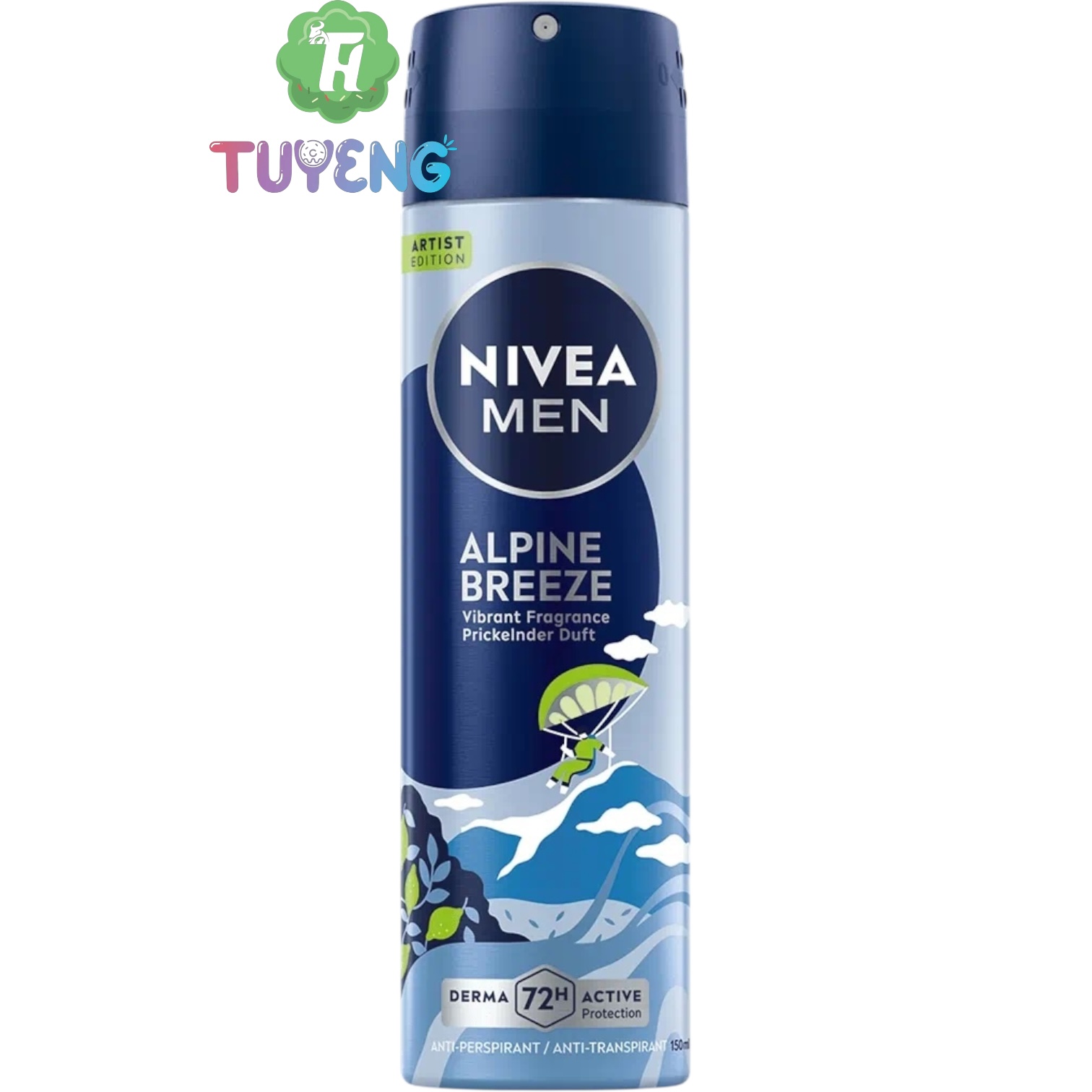 NIVEA Men 72h Alpine Breeze 150 ml
