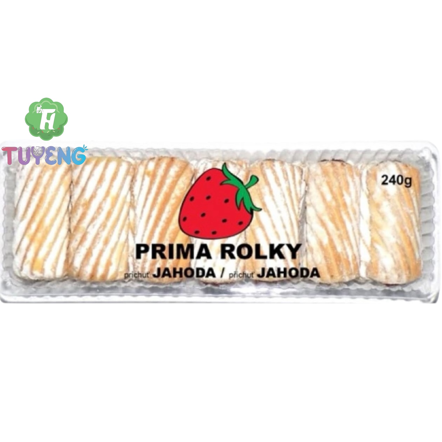 Prima Rolky Jahoda 240 g