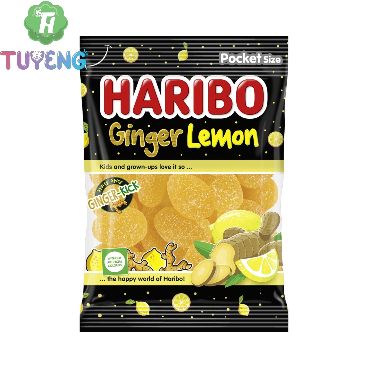 HARIBO Ginger Lemon 80 g
