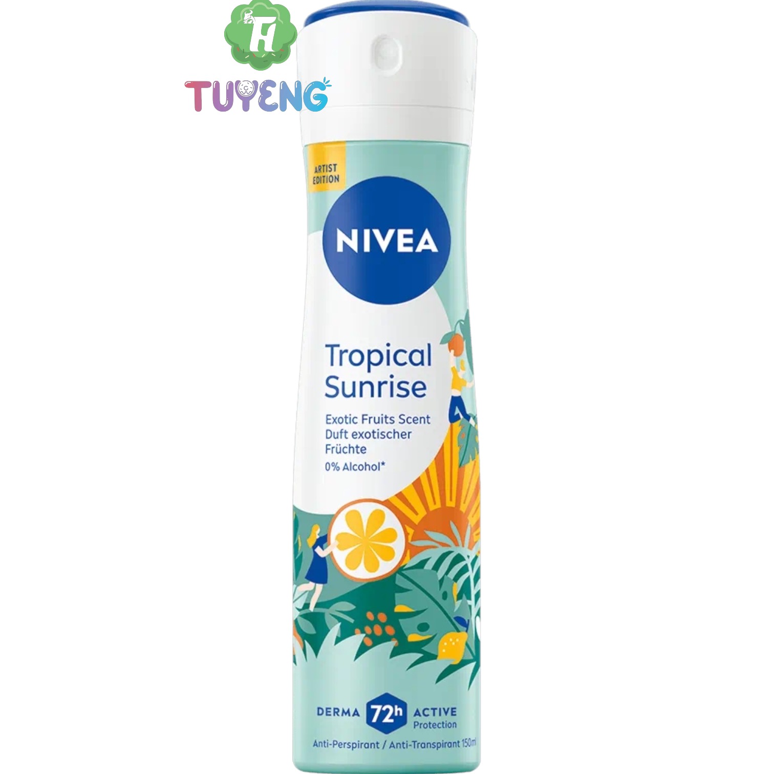 NIVEA 72h Tropical Sunrise 150 ml