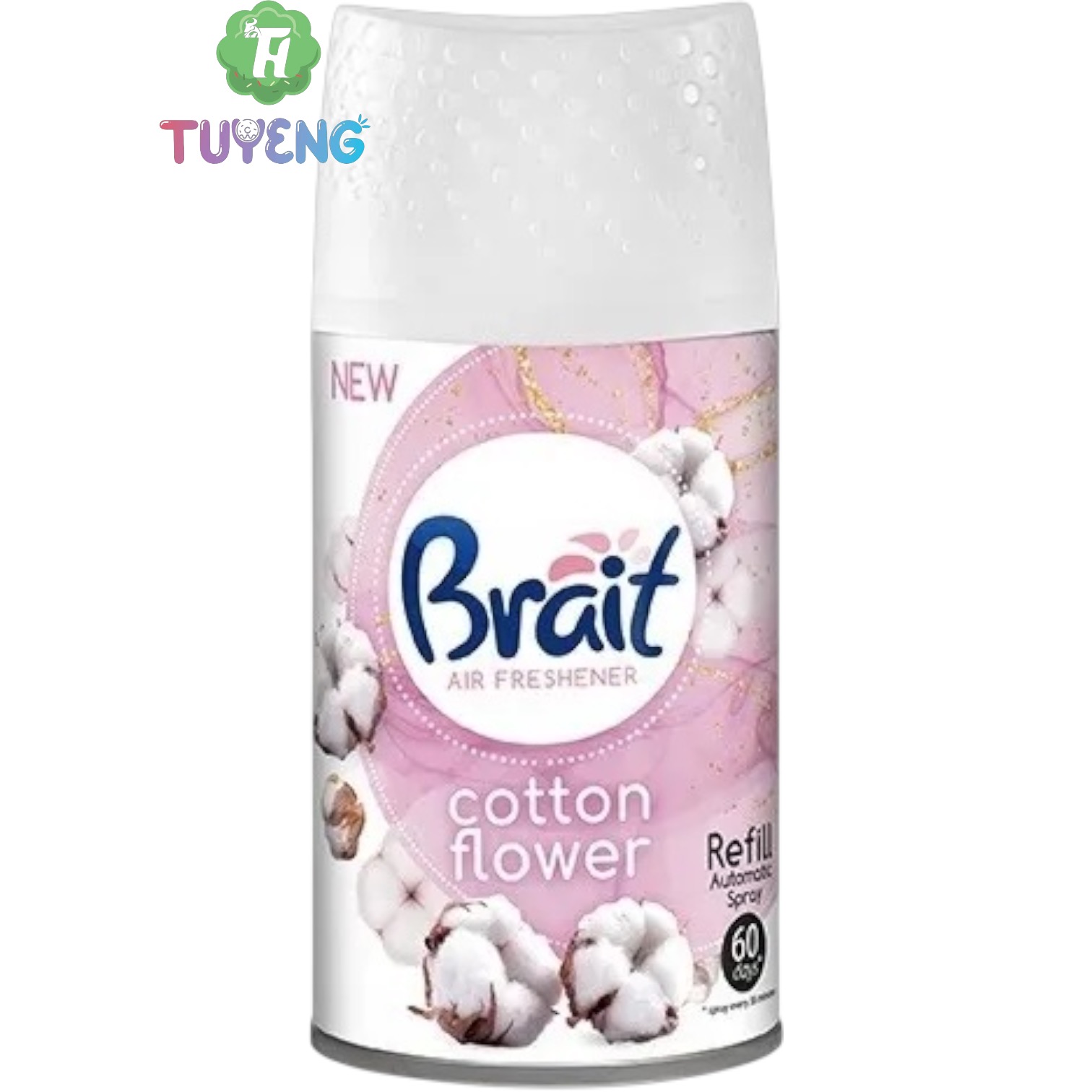 BRAIT 250 ml Air Freshener Cotton Flower