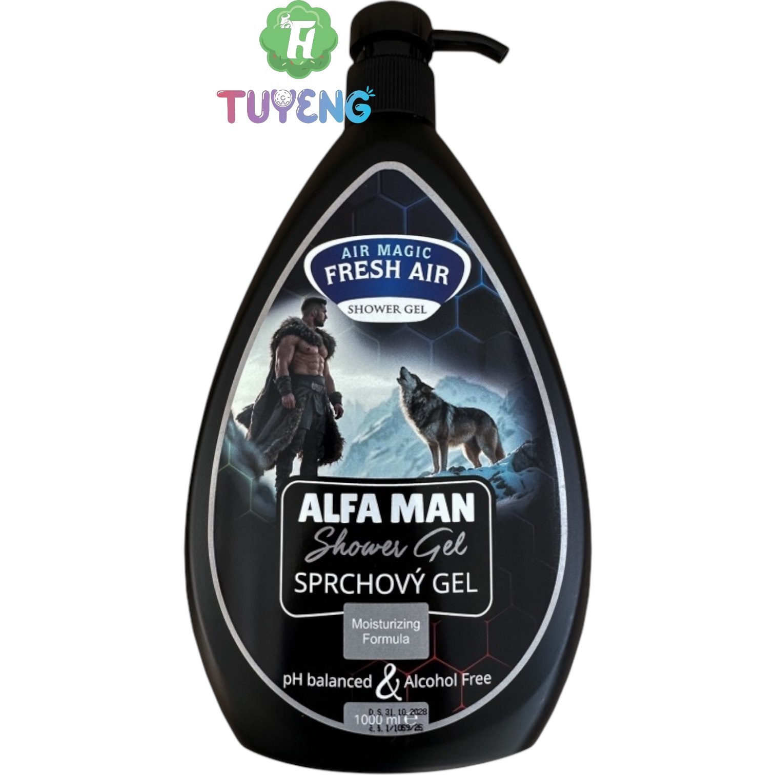 FRESH AIR Sprchový Gel Alfa Man 1000 ml