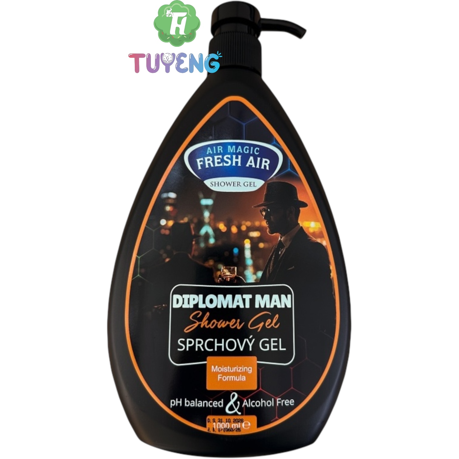 FRESH AIR Sprchový Gel Diplomat Man 1000 ml