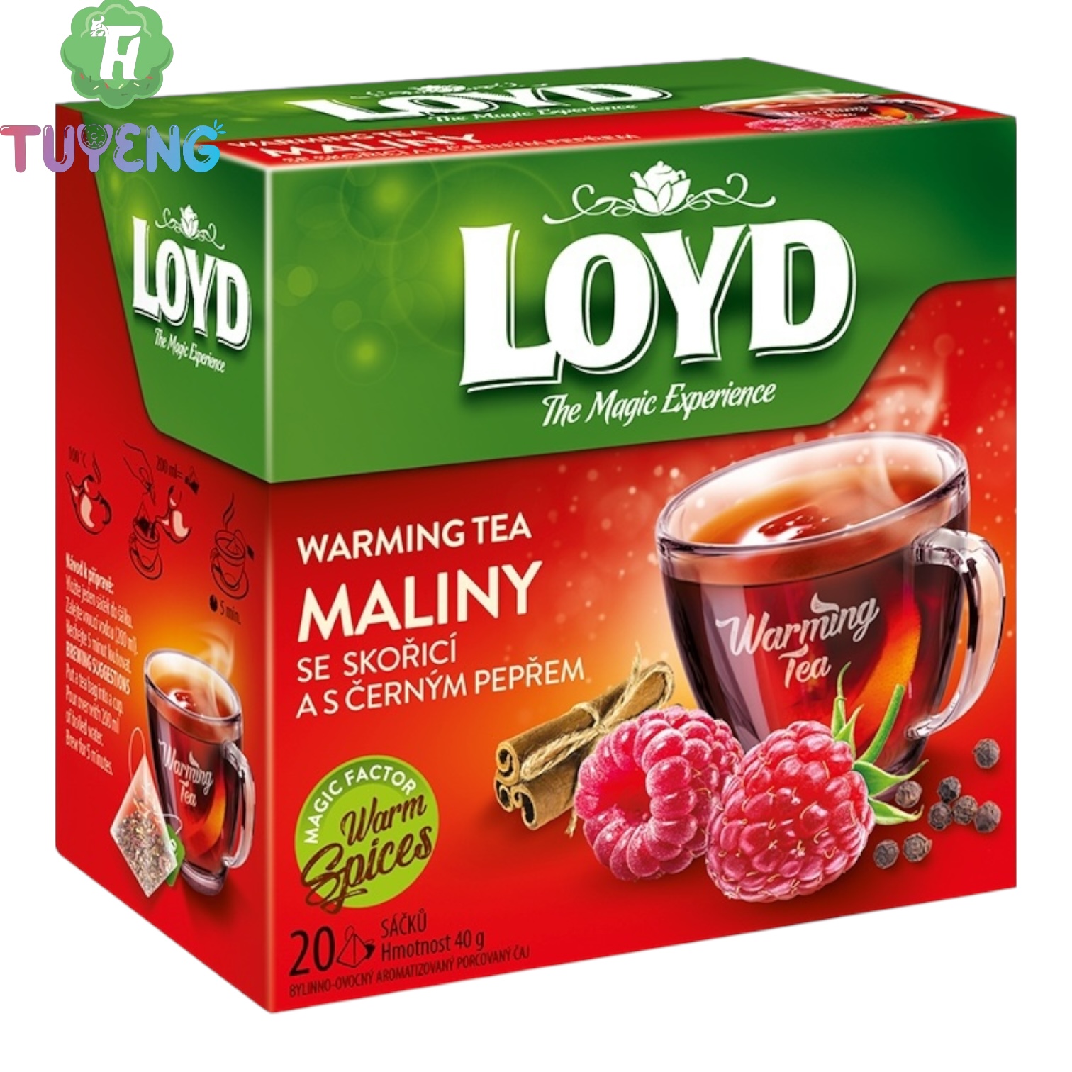 LOYD Warming Tea Maliny 2 g