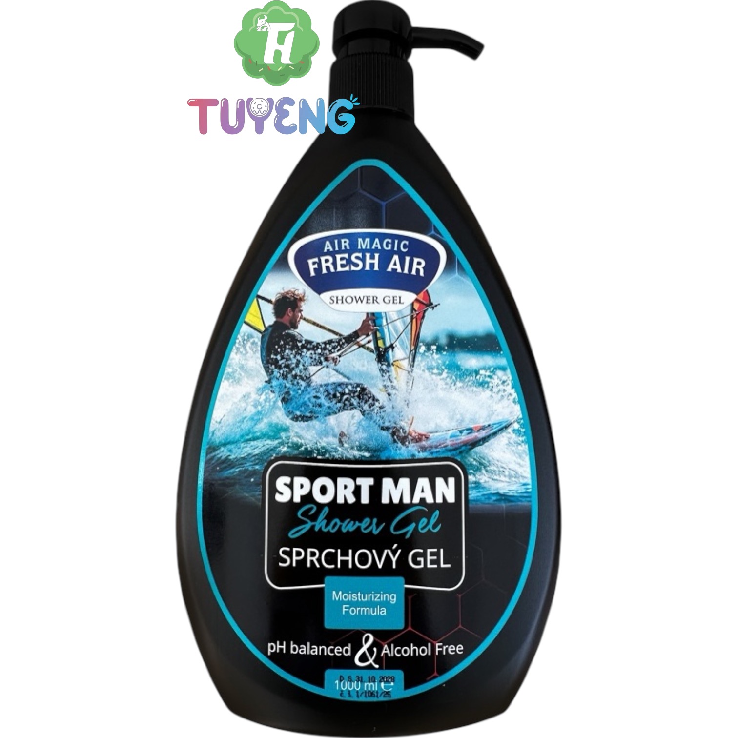 FRESH AIR Sprchový Gel Sport Man 1000 ml