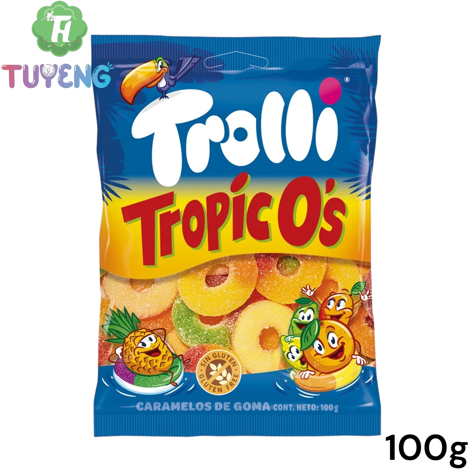 TROLLI Tropic O’s 100 g