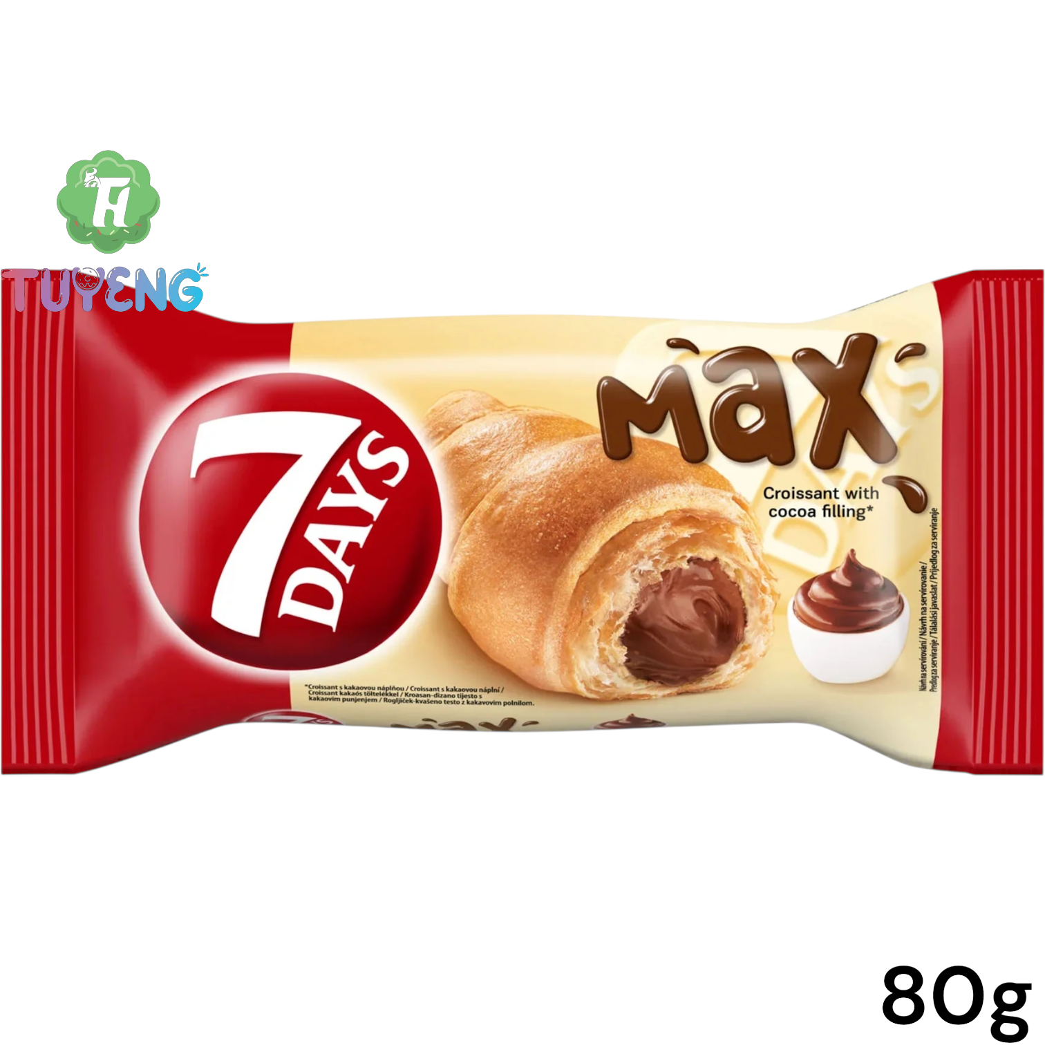 7DAYS MAX Croissant With Cocoa 80 g