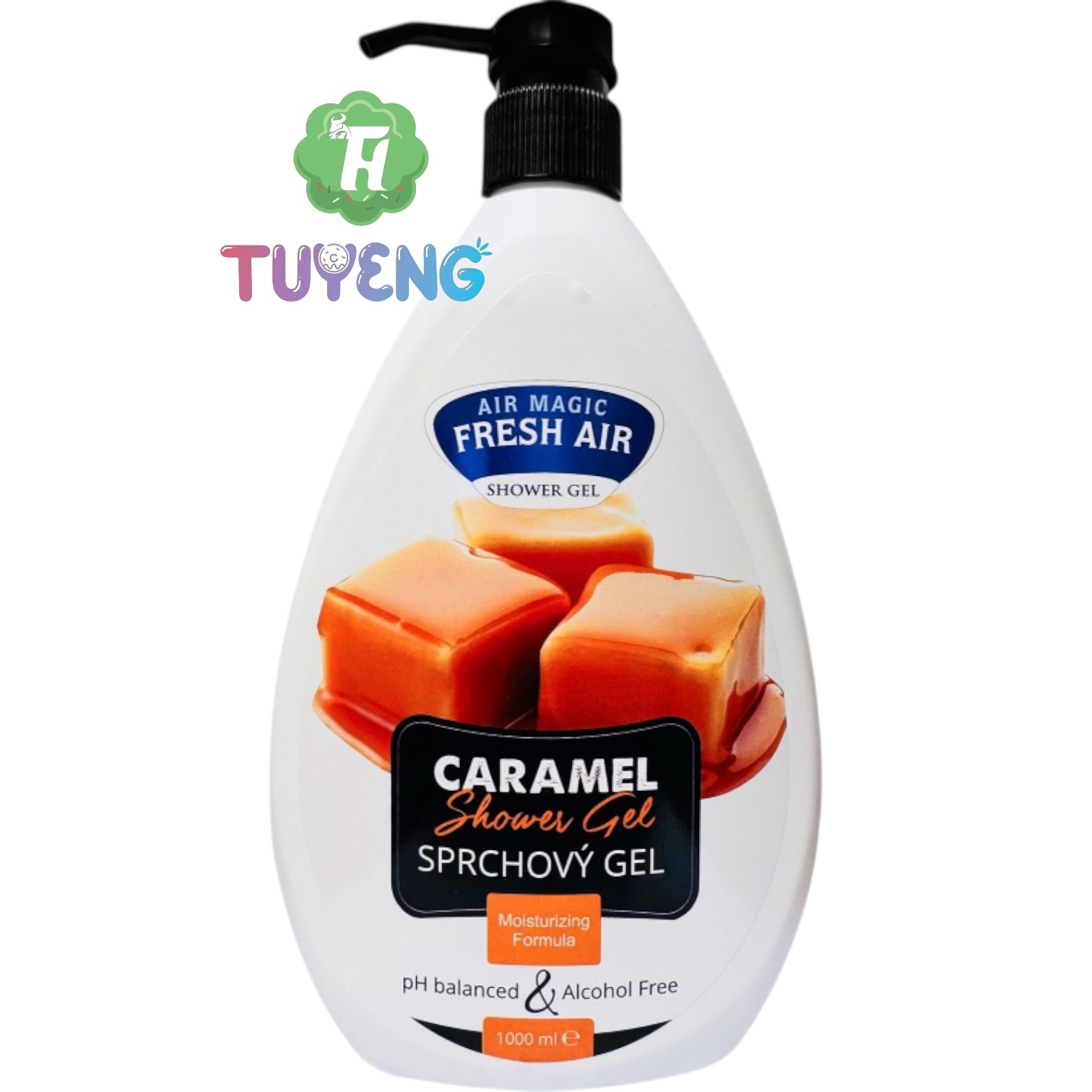FRESH AIR Sprchový Gel Caramel 1000 ml