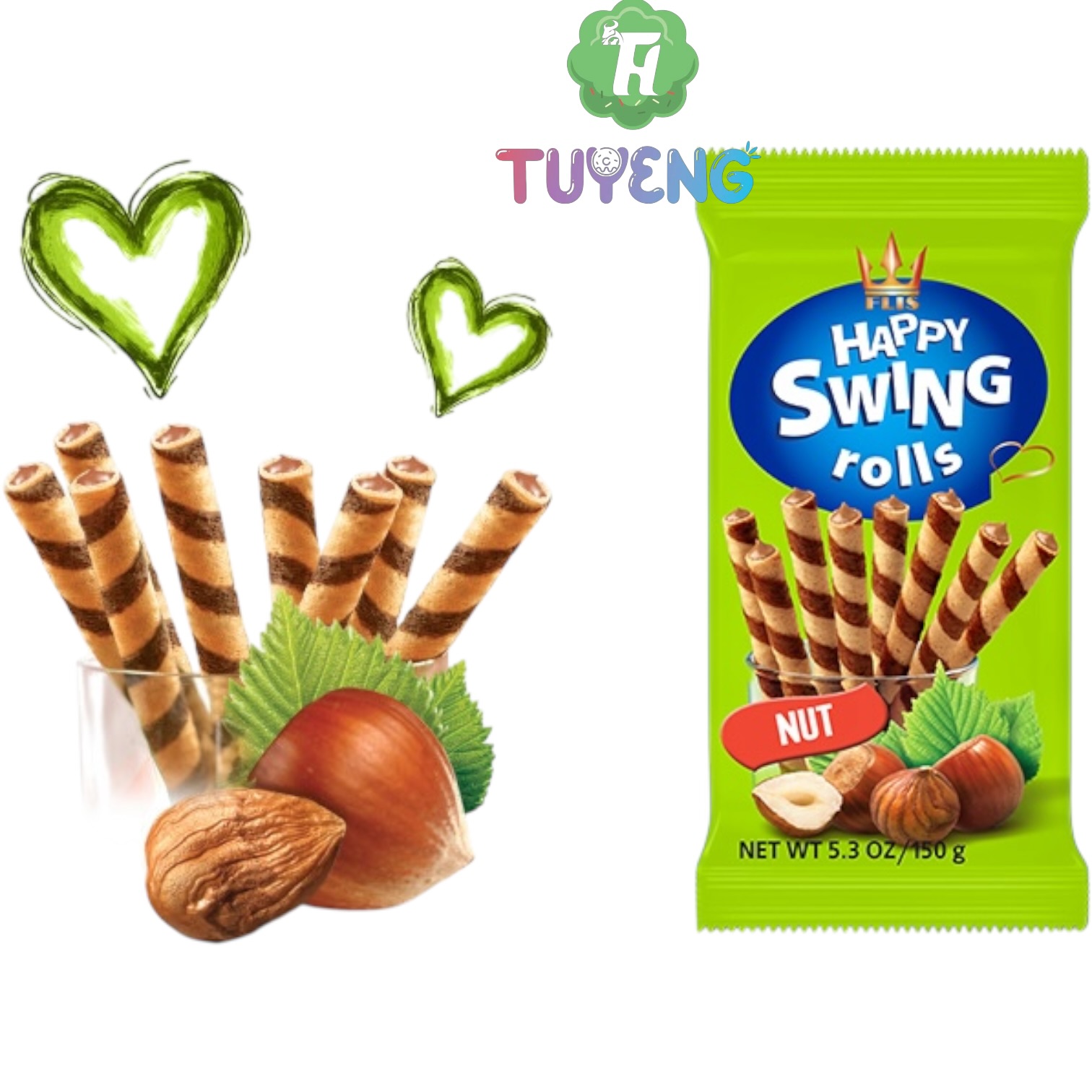 FLIS Happy Swing Roll Nut 150 g