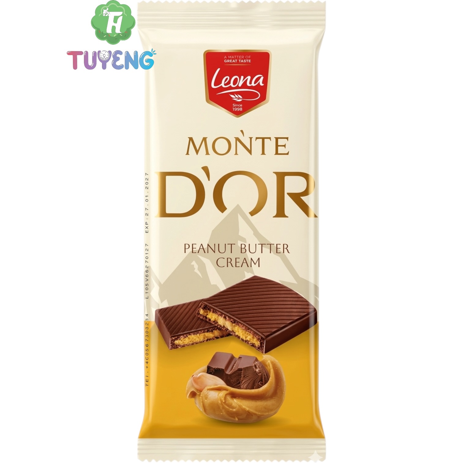 LEONA Mońte D’or Peanut Butter Cream 90 g