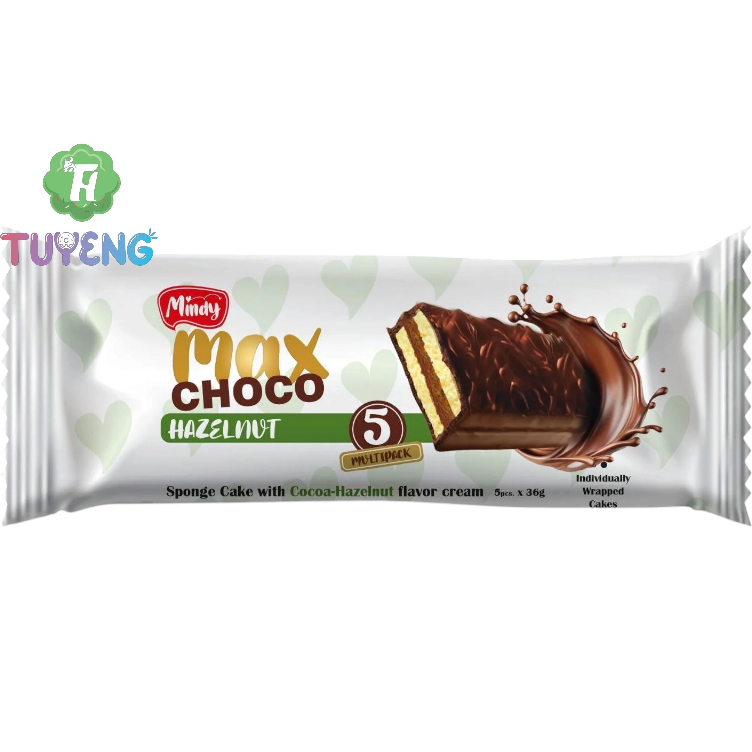 MINDY Max Choco Sponge Cake With Cocoa-Hazelnut 180 g